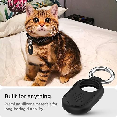 Miniatura 6 de Miimall Paquete de 4 fundas de silicona compatibles con Samsung Galaxy SmartTag2, antiarañazos, a prueba de golpes, suave al tacto, funda protectora