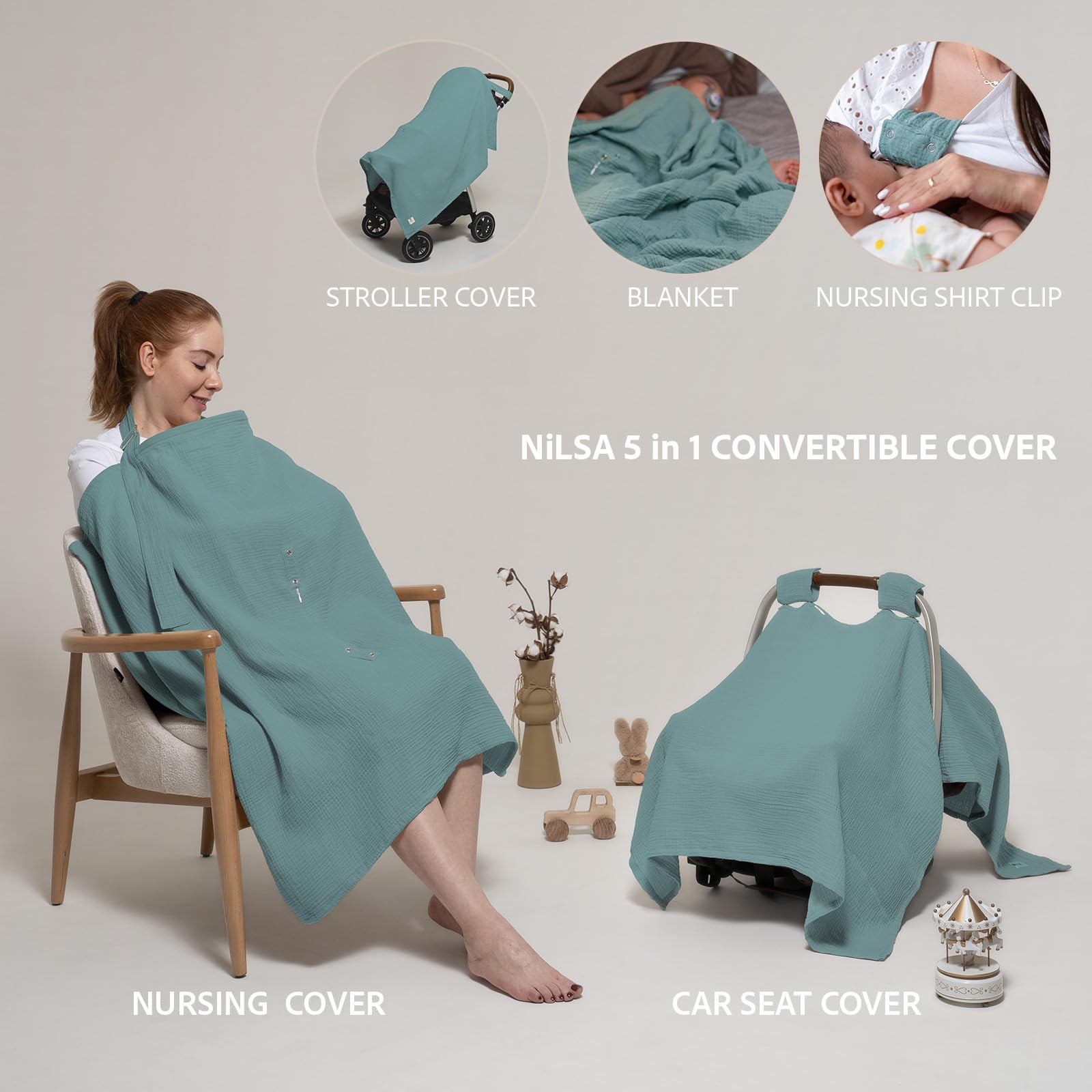 Breastfeeding Cover CLVJQ Nursing Up For Breastfeeding