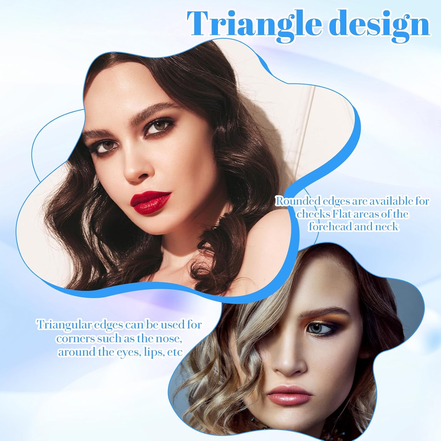 250 Pcs Makeup Sponge Face Soft Triangle Makeup Puff Bulk for Loose Powder Body Powders Velour Cosmetic Foundation Wet Dry Sponge Makeups Tools (Black)