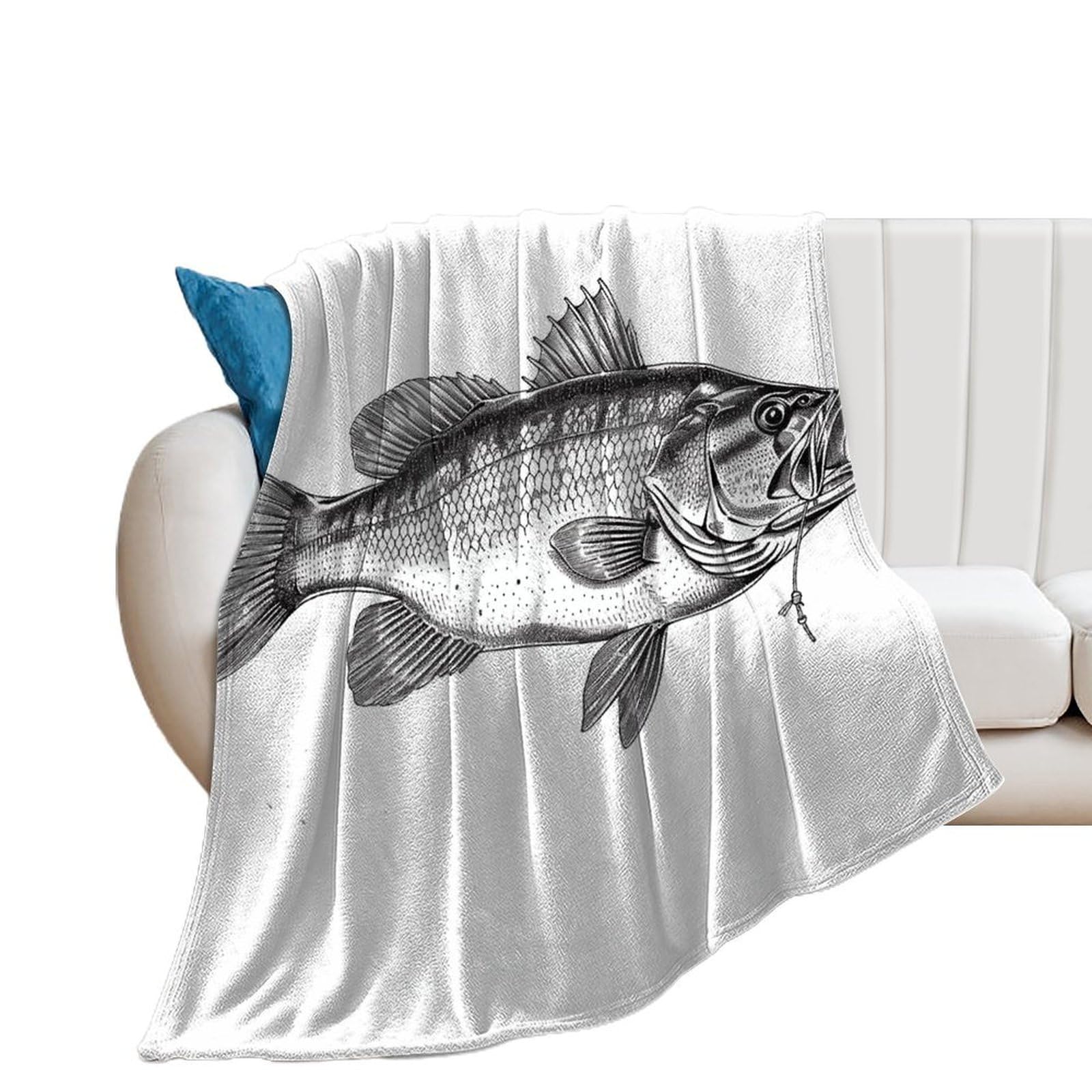 Couverture douce de basse plaid chaud pour vos soirées cocooning sur le canapé