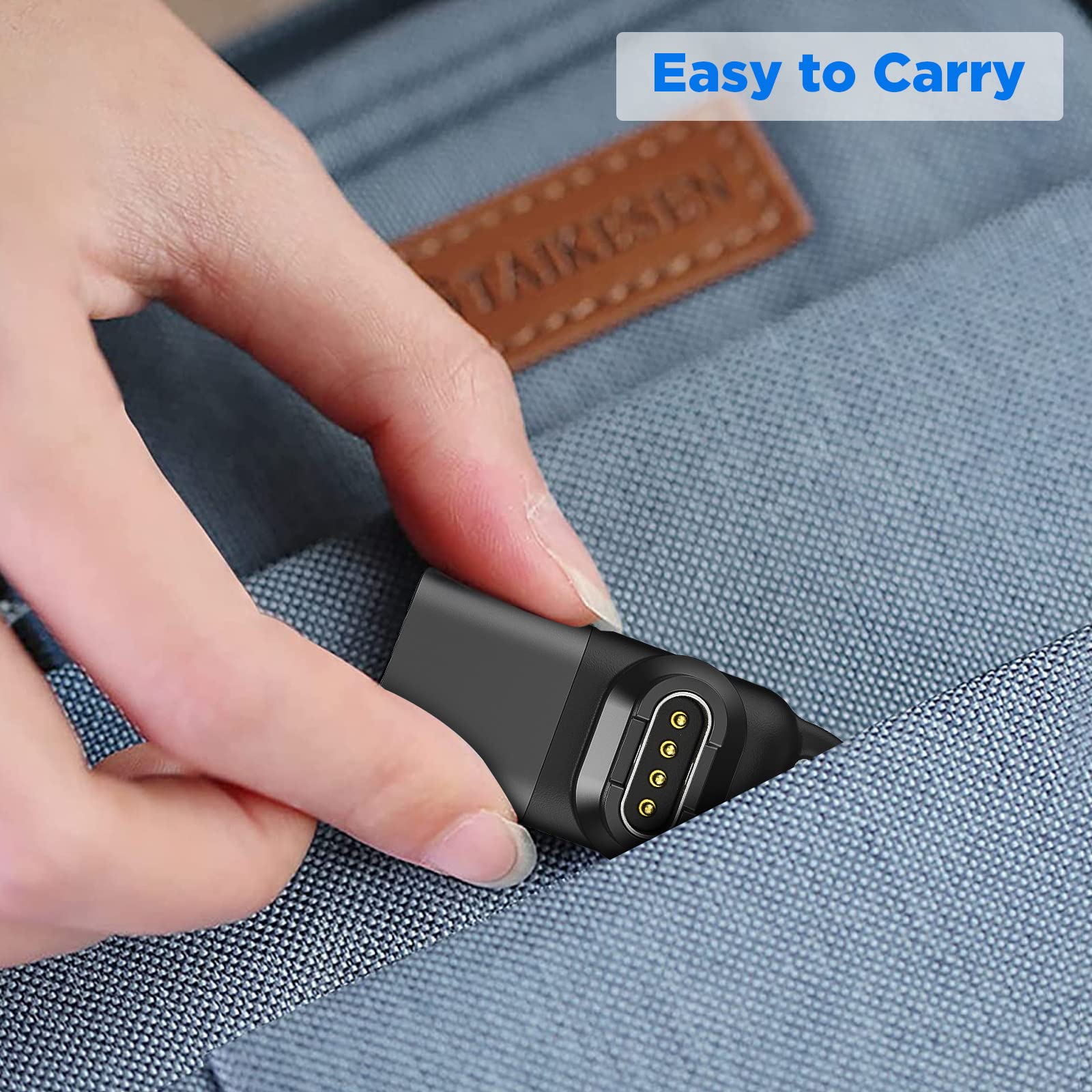 Cargador Magnético Para Reloj Garmin - Compatible Con Fenix, Venu, Forerunner, Incluye Soporte