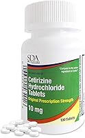 Vista 1 de CETIRIZINE 0.00035 oz Tab 100, paquete de de 1, 1