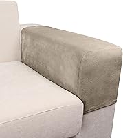 Vista 24 de Funda para Sofá de Terciopelo Elástico Funda de Cojín de Sofá 1 Pieza - Funda Elástica Lavable para Asiento o Respaldo, Fundas de Asiento para Sofás