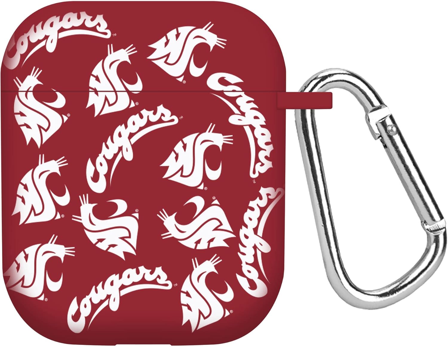 AFFINITY BANDS Washington State Cougars HD Combo Package Compatible with Apple Watch and AirPods Gen 1 & 2 (38/40/41mm (42mm Series 11) Short Random)
