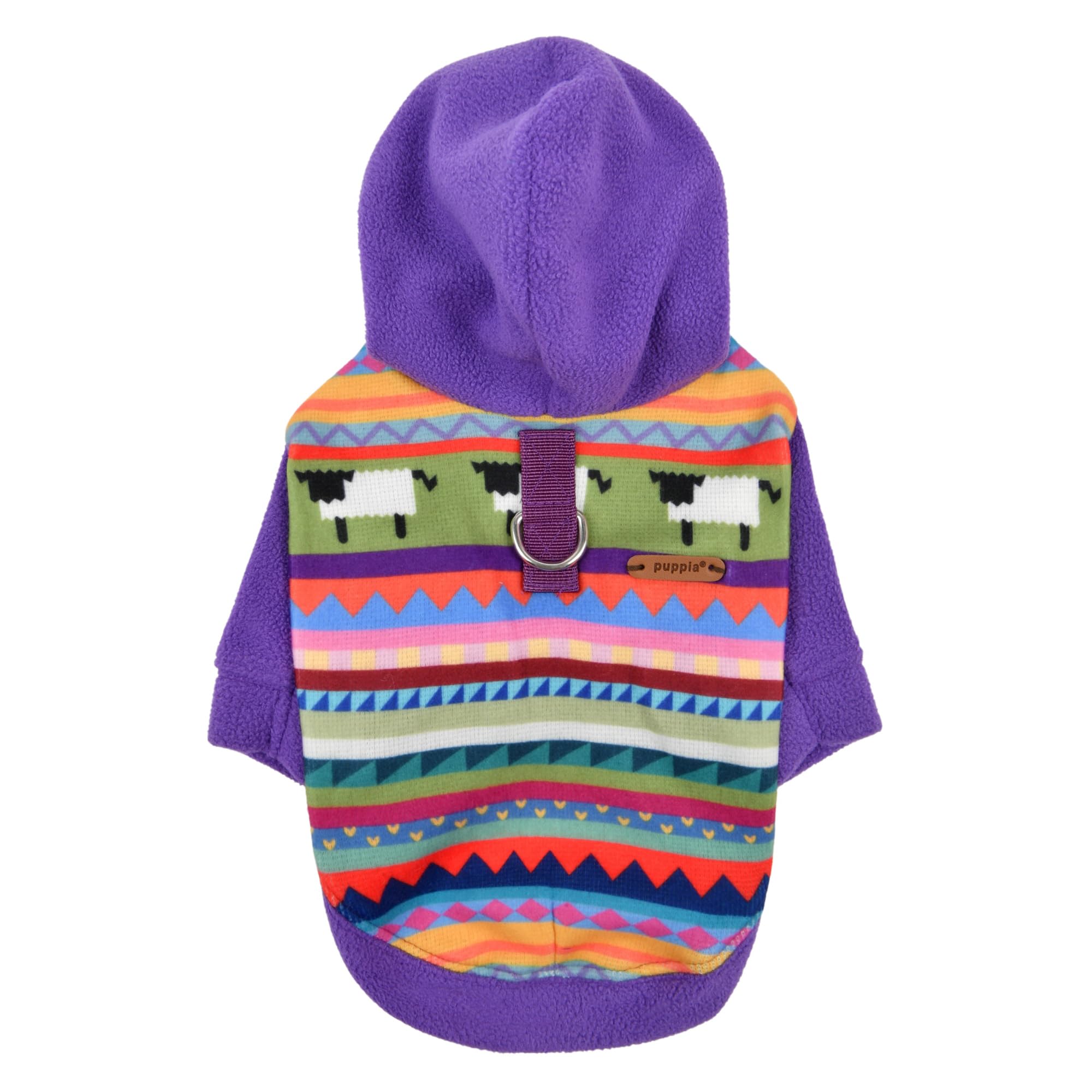 PUPPIA KOSA t-shirt pour chien violet taille M vêtement canin respirant et haut élastique chic