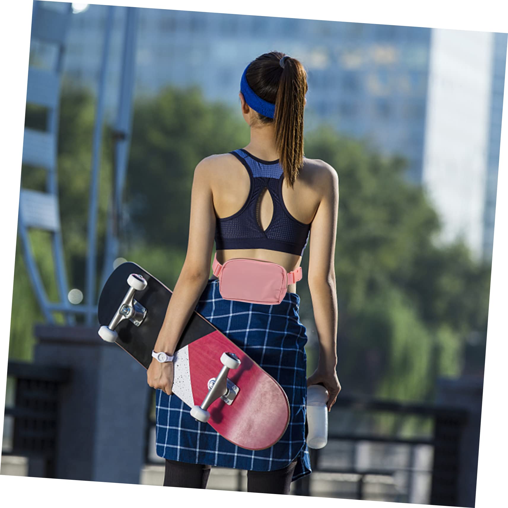 INOOMP 3stücke Fashionable Fanny Pack Für Damen Leichte Und Tragbare Hüfttasche Verstellbarer Bauchgurt Für Sport Wandern Radfahren Und Freizeitaktivitäten