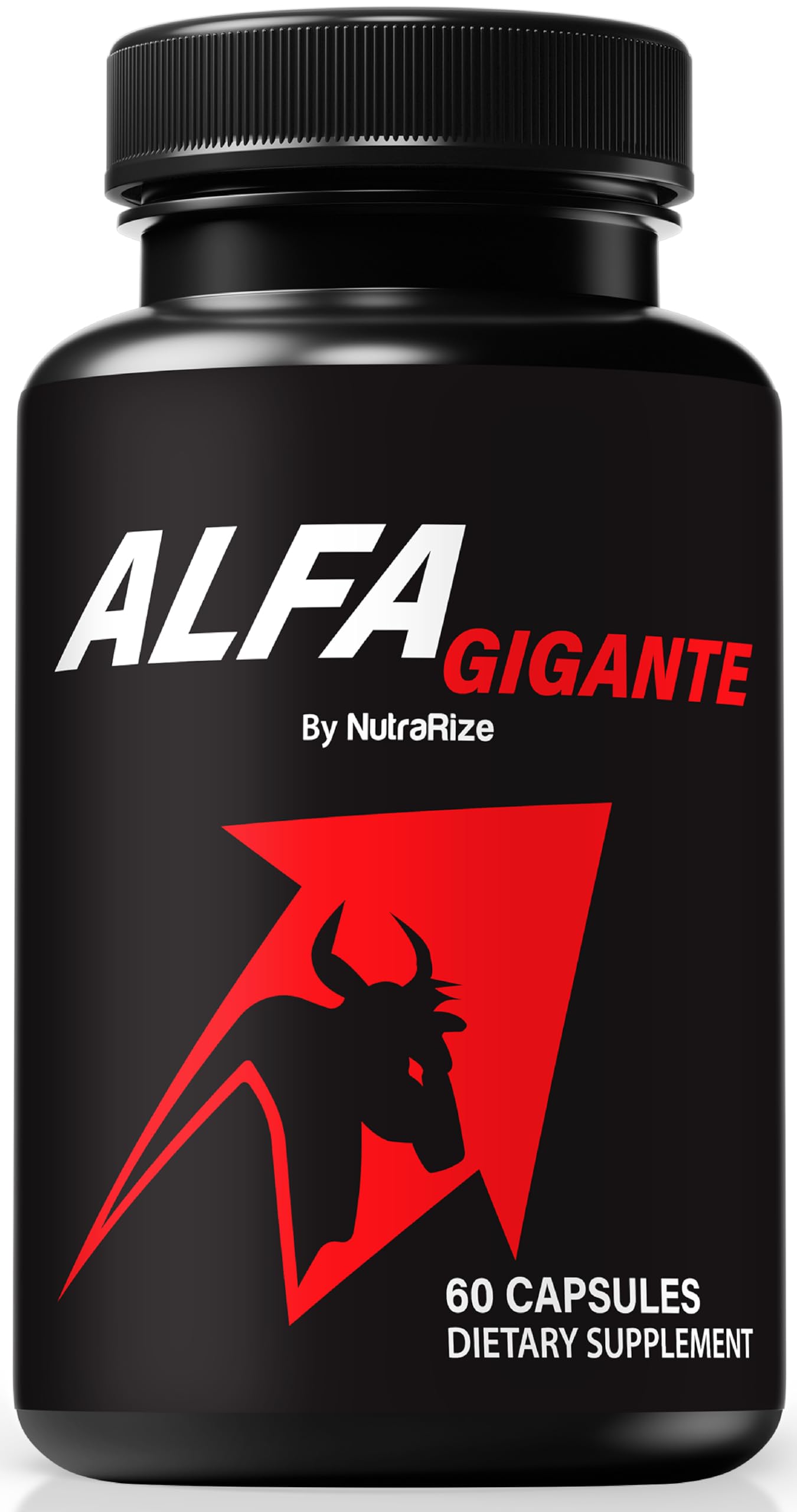 Alfa Gigante Capsules, Official AlfaGigante Male Formula, All Natural Pills for Men, Supports Stamina, Energy Levels and Peak Performance, Premium Health Pastillas Review (60 Capsules)