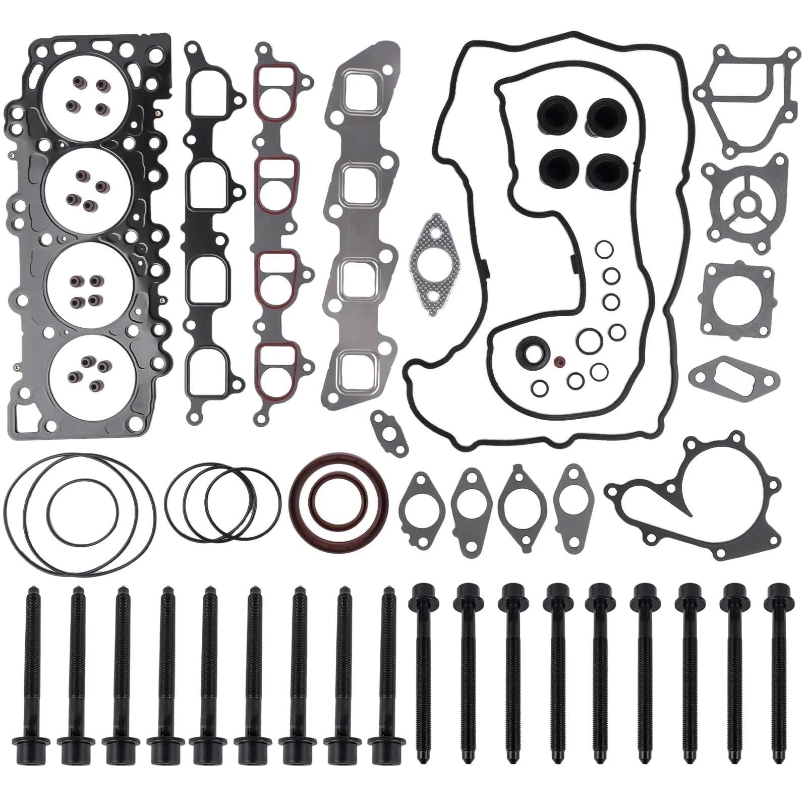 Tapa de balancines Juego Completo De Juntas De Culata De Motor Para Nissan Para Navara D40 Para Pathfinder R51 2,5 DCi Diesel Tapa de La Válvula