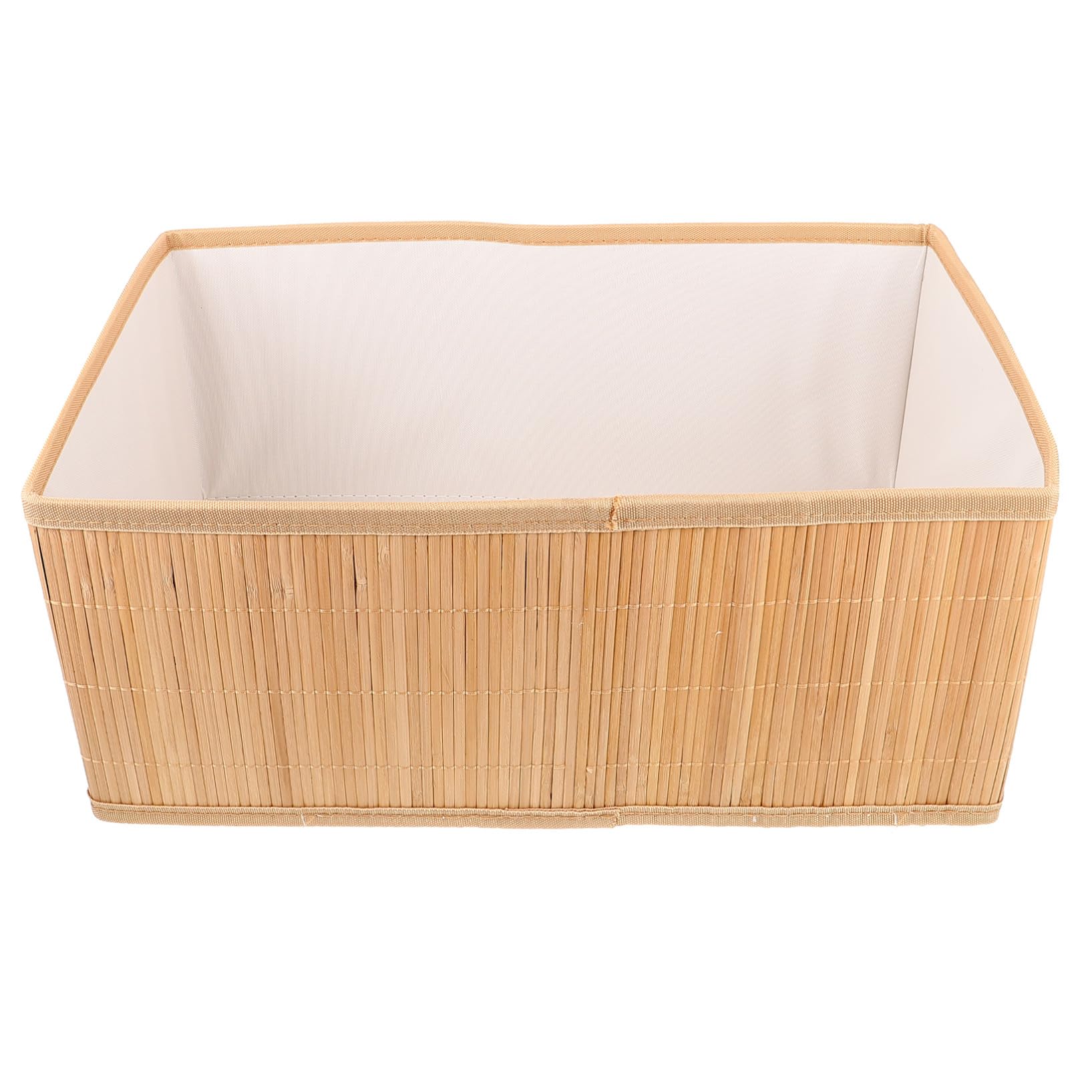 Panier en bambou pliable Mipcase robuste et léger pour vêtements et accessoires