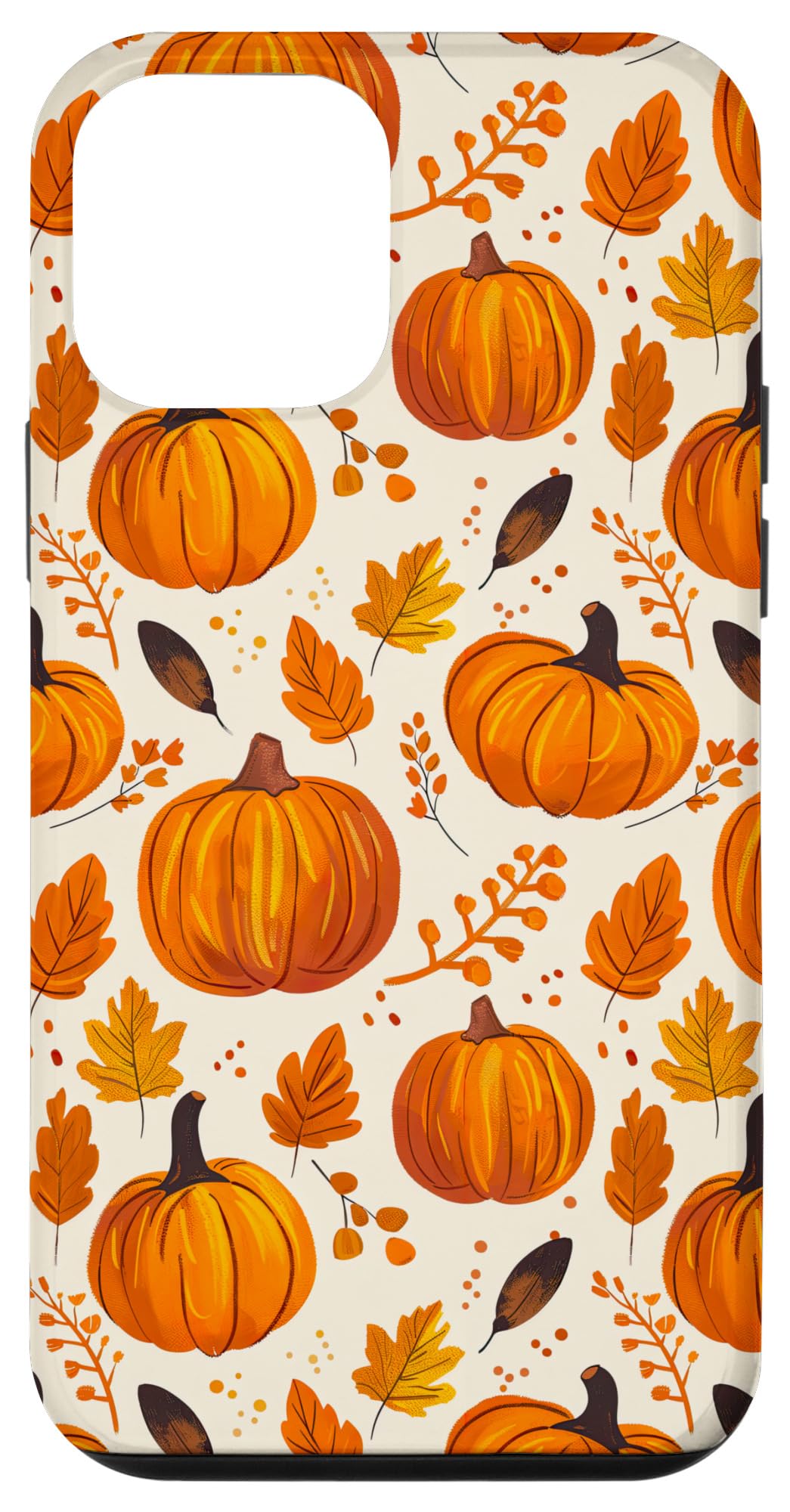 IPhone 12/12 Pro Pumpkin Fall And Autumn Leaves, Fall Leaves