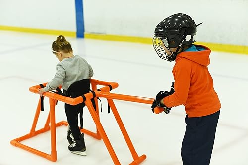 Miniatura 3 de Winnwell Entrenador de patinaje sobre hielo para niños - Entrenador de patinaje para jóvenes y principiantes - Equipo de patines de hielo para niños