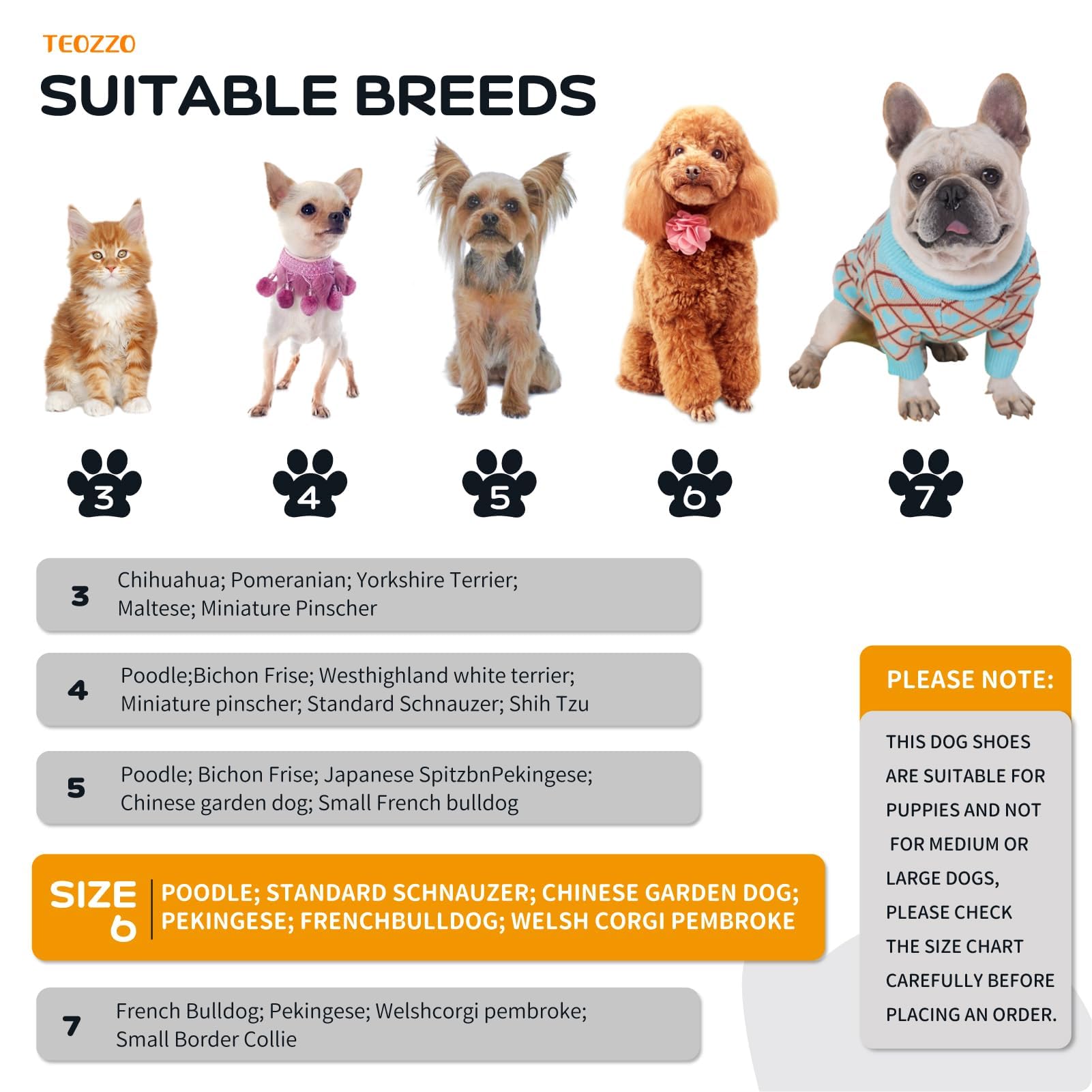 Hundeschuhe für heißen Bürgersteig, rutschfeste Sohle, Sommer-Hundeschuhe mit reflektierenden Riemen, für kleine und mittelgroße Hunde, 4 Stück, Schwarz, 6