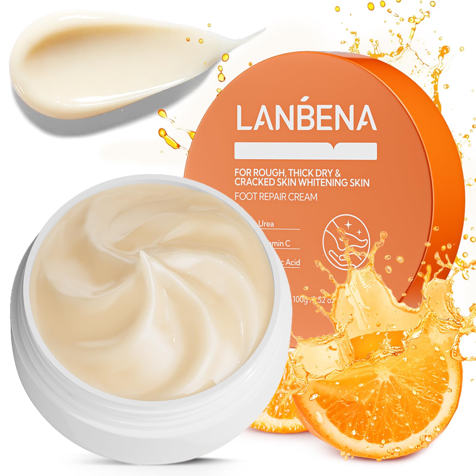 Amazon.com : LANBENA Urea Cream 40 Percent For Feet Plus 2