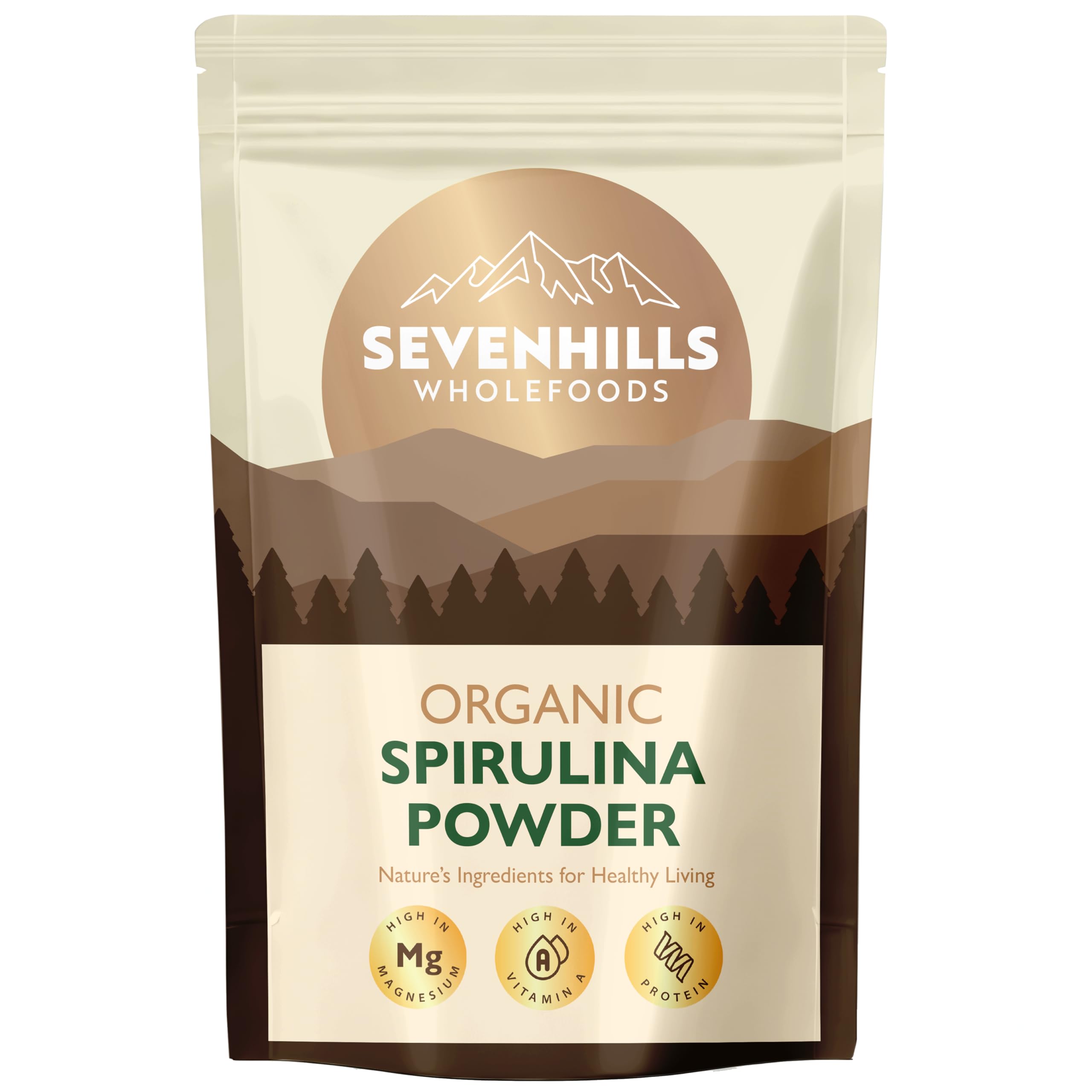 Organic Spirulina Powder 1kg | Certified Organic | Nutrient-Dense | 100% Pure & Natural