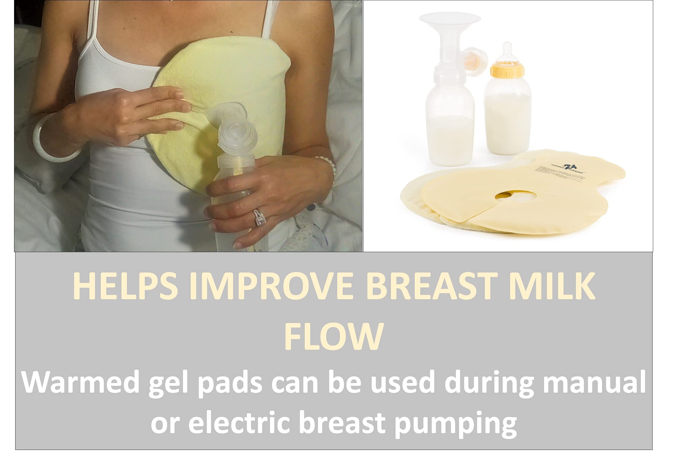 360 XL Breast Therapy Pack Mommy PARADISE15 Second Hot & Cold Relief