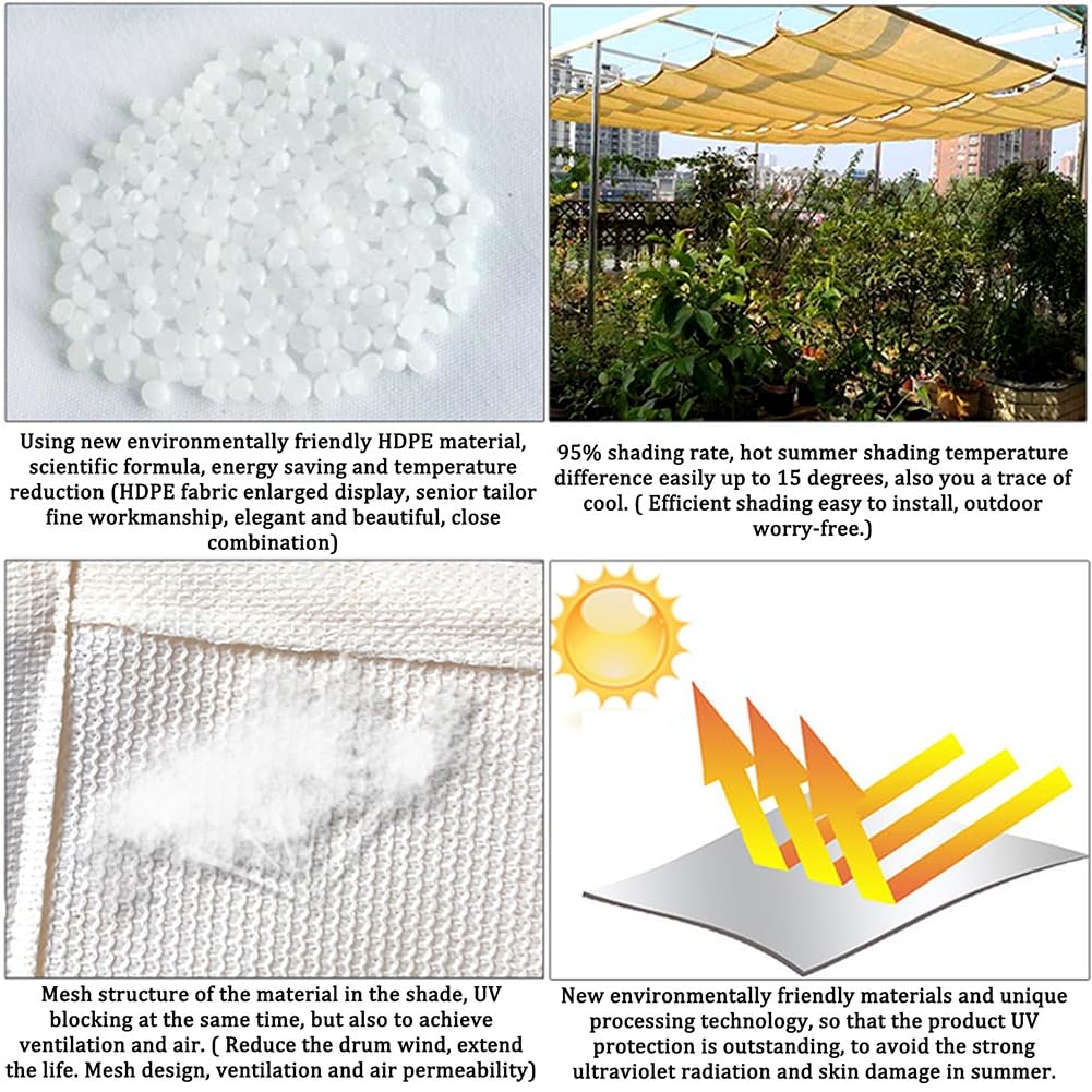 Ausziehbares Sonnensegel für Terrasse, Hof und Garten, UV-Schutz, mit Montageset, verstellbares Wellen-Design für ultimativen Sonnenschutz