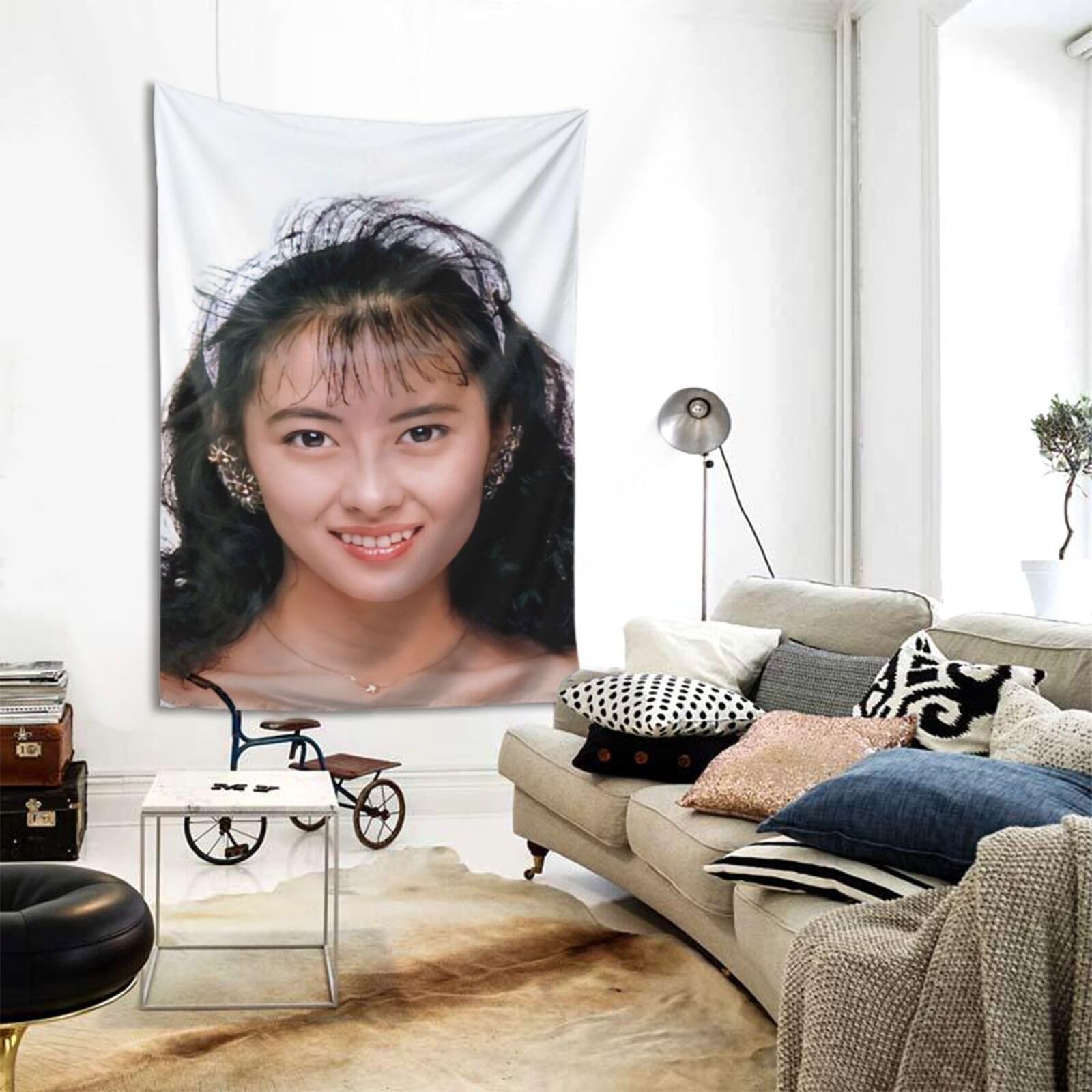 中山美穂 壁掛け 布製 タペストリー Amazon.co.jp: 中山美穂 タペストリー インテリア 装飾アート