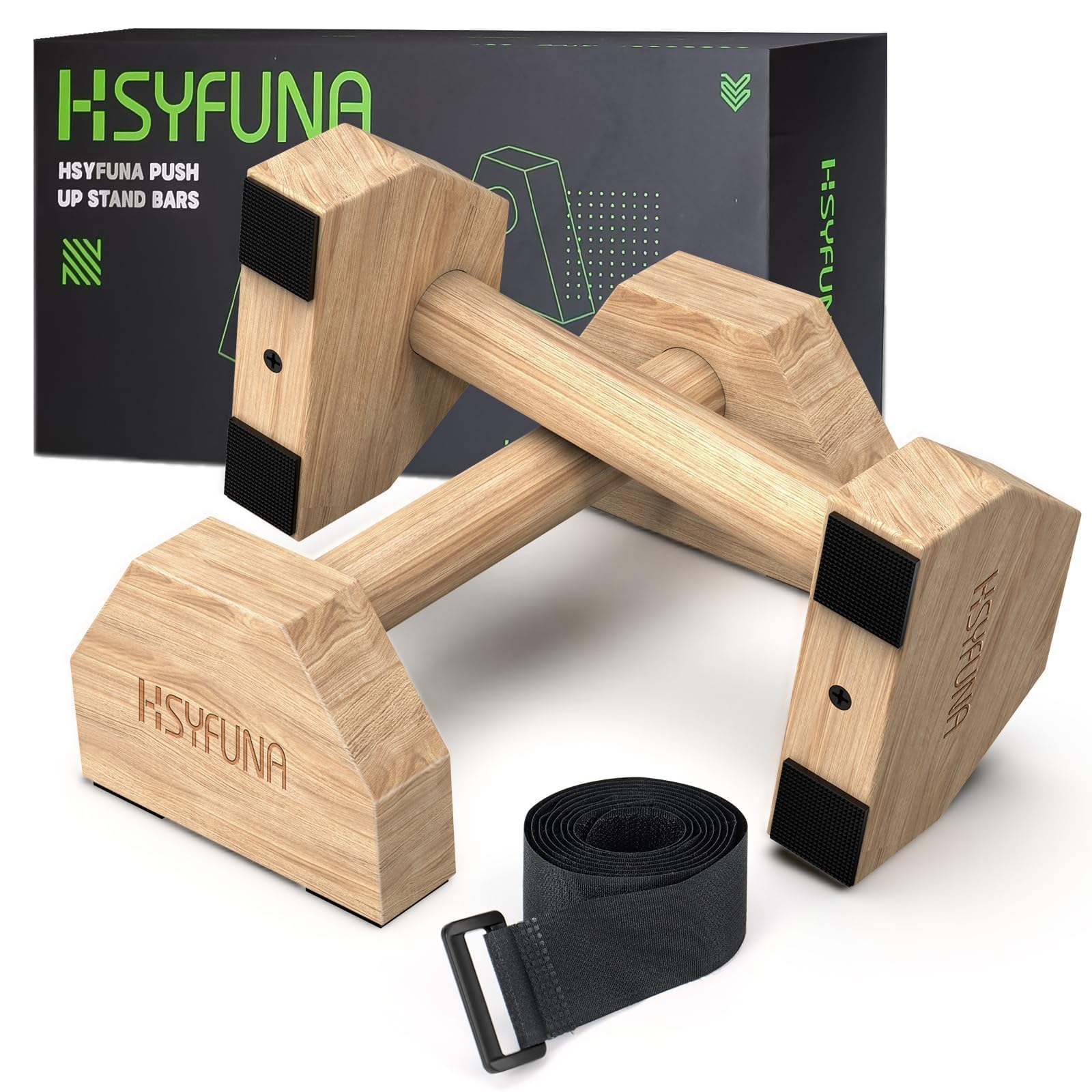 Parallele Calisthenics, Parallele Basse, Maniglie per Flessioni in Legno, Parallele in Legno, Push Up Bar Fitness, Parallele Calisthenics, Palestra Corpo Libero, Antiscivolo e Portatili