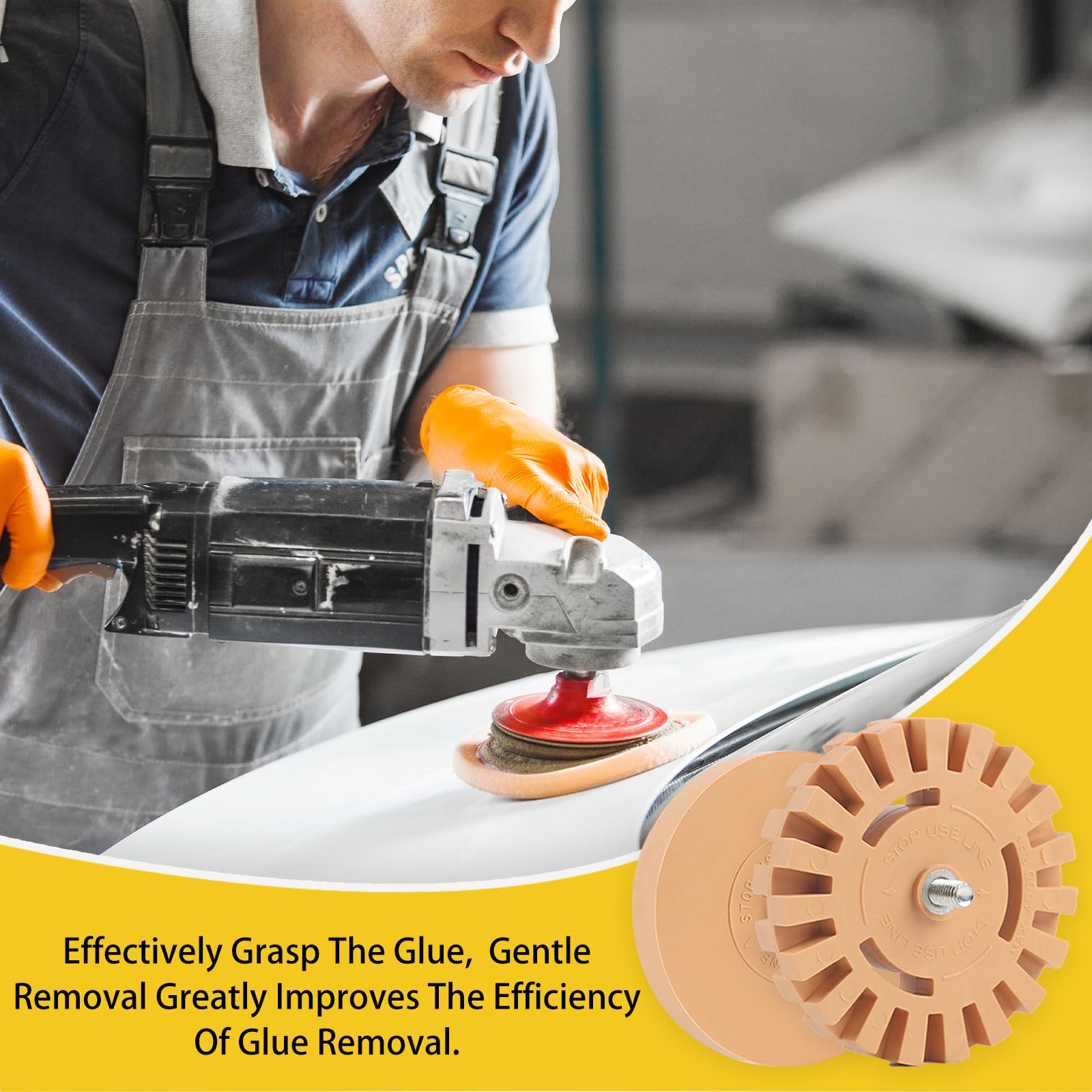 FHE Roue De Gomme En Caoutchouc Kit De Roue De Gomme à Effacer De