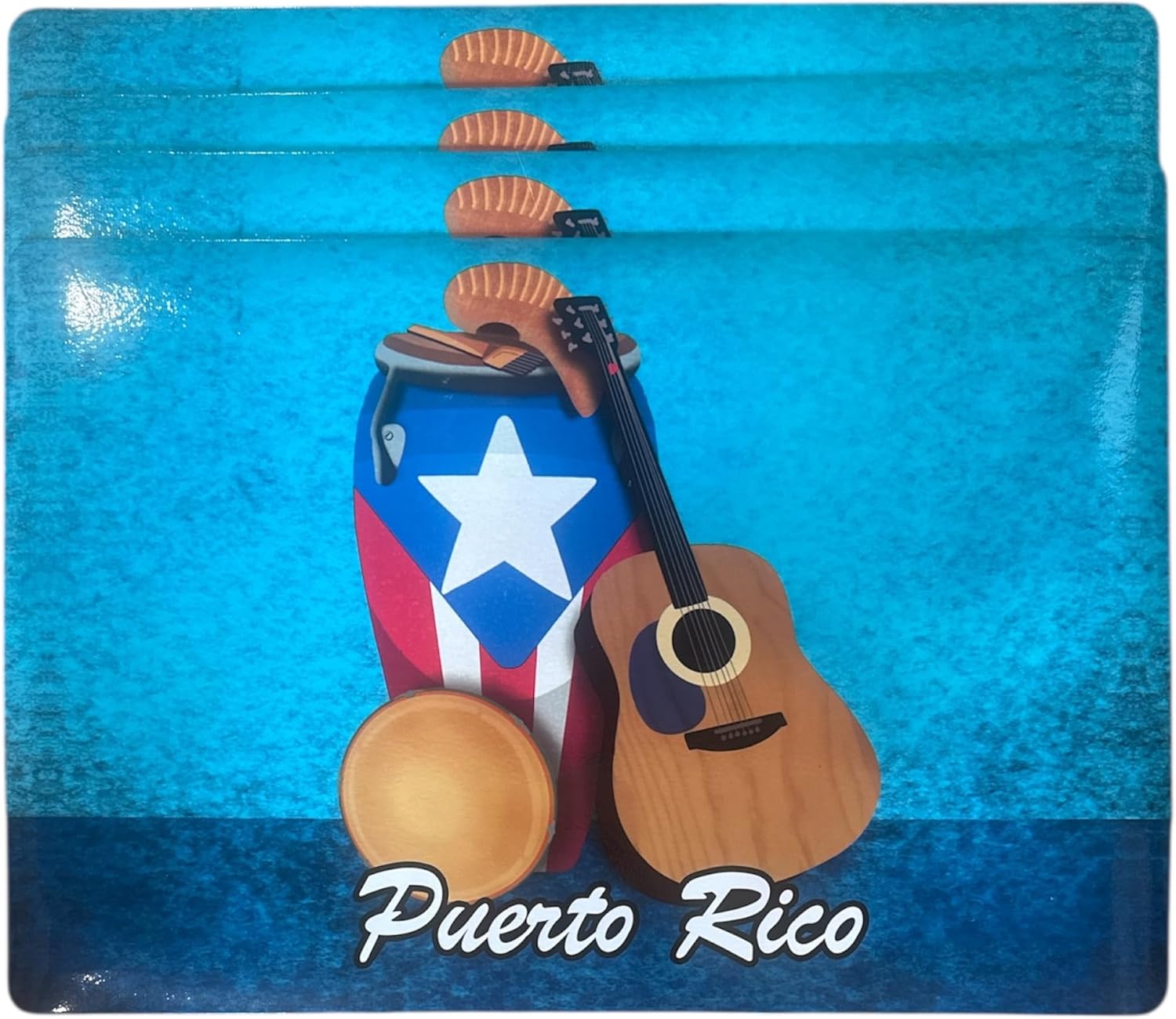 Placemats Puerto Rico Isla del Encanto Set of 4
