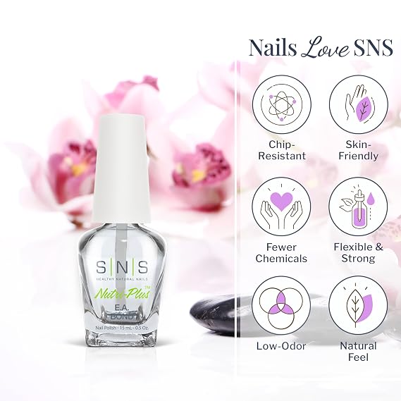 The SNS Specially Formulated Primer for Nail Dip Powder, EA Bond, 0.5 Fl Oz