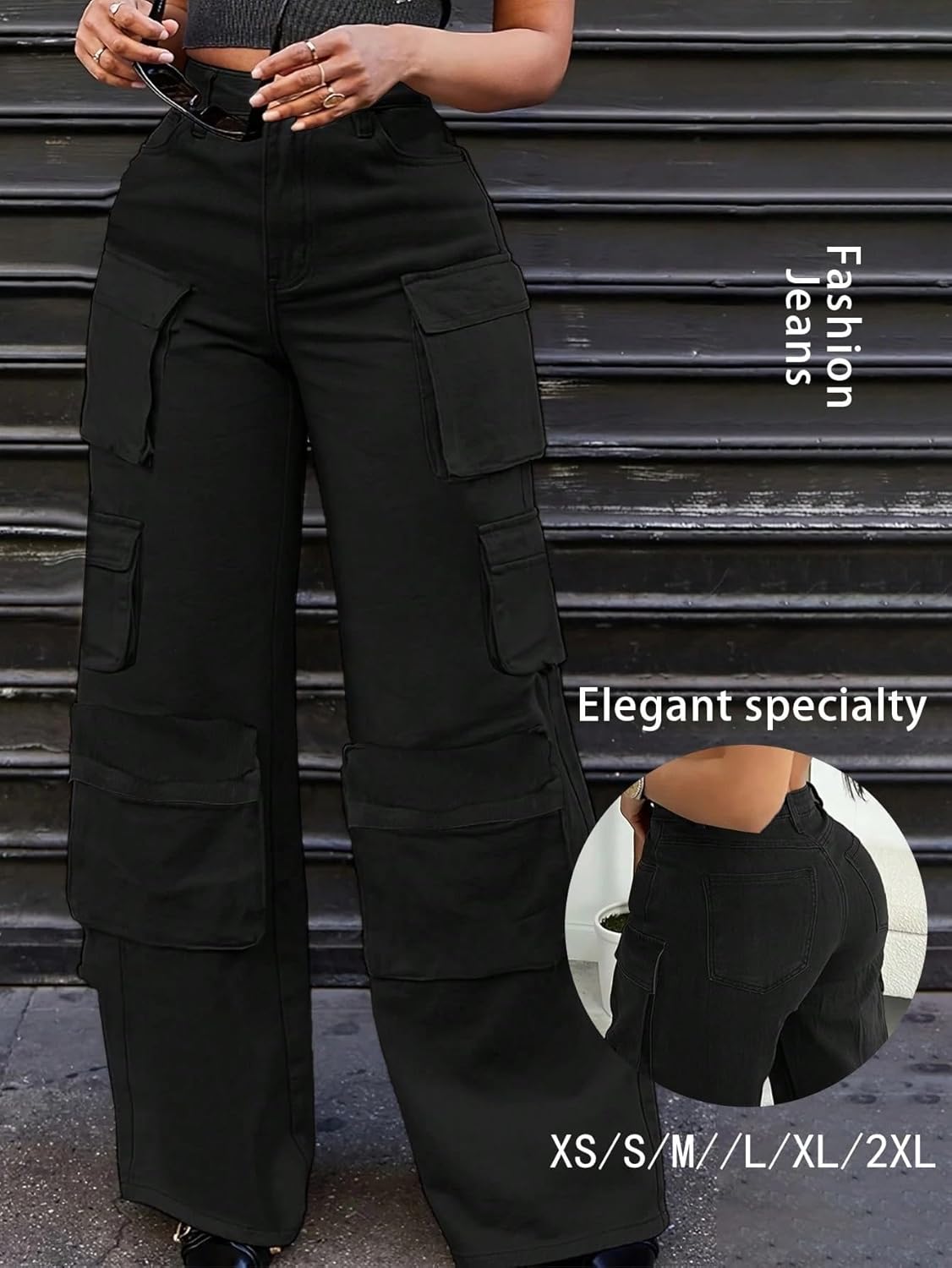 Baggy Jeans Women, Loose Jeans All-Season, Pantalones De Mujer for Fall & Winte