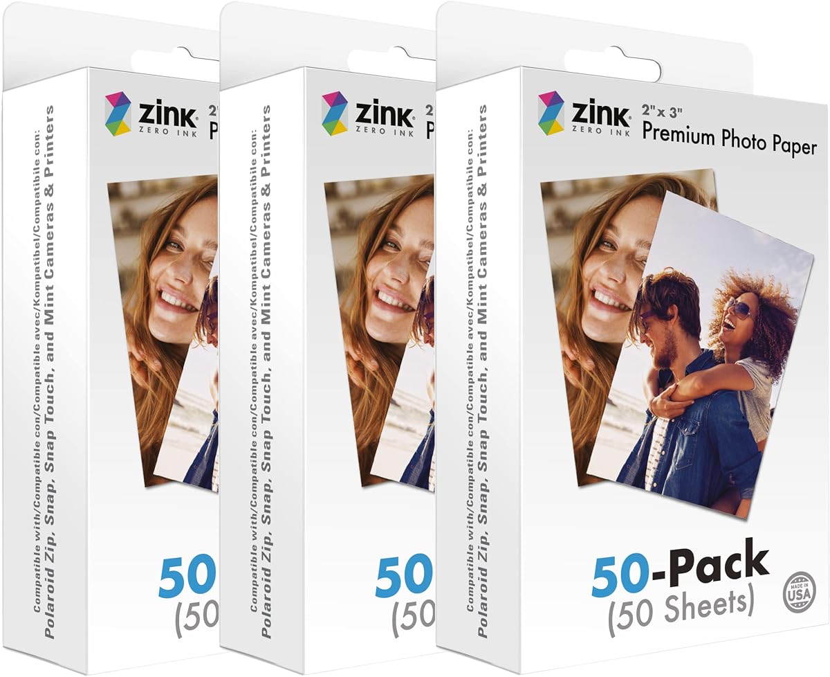Zink 2x3 Premium Instant Photo Paper 150 Pack