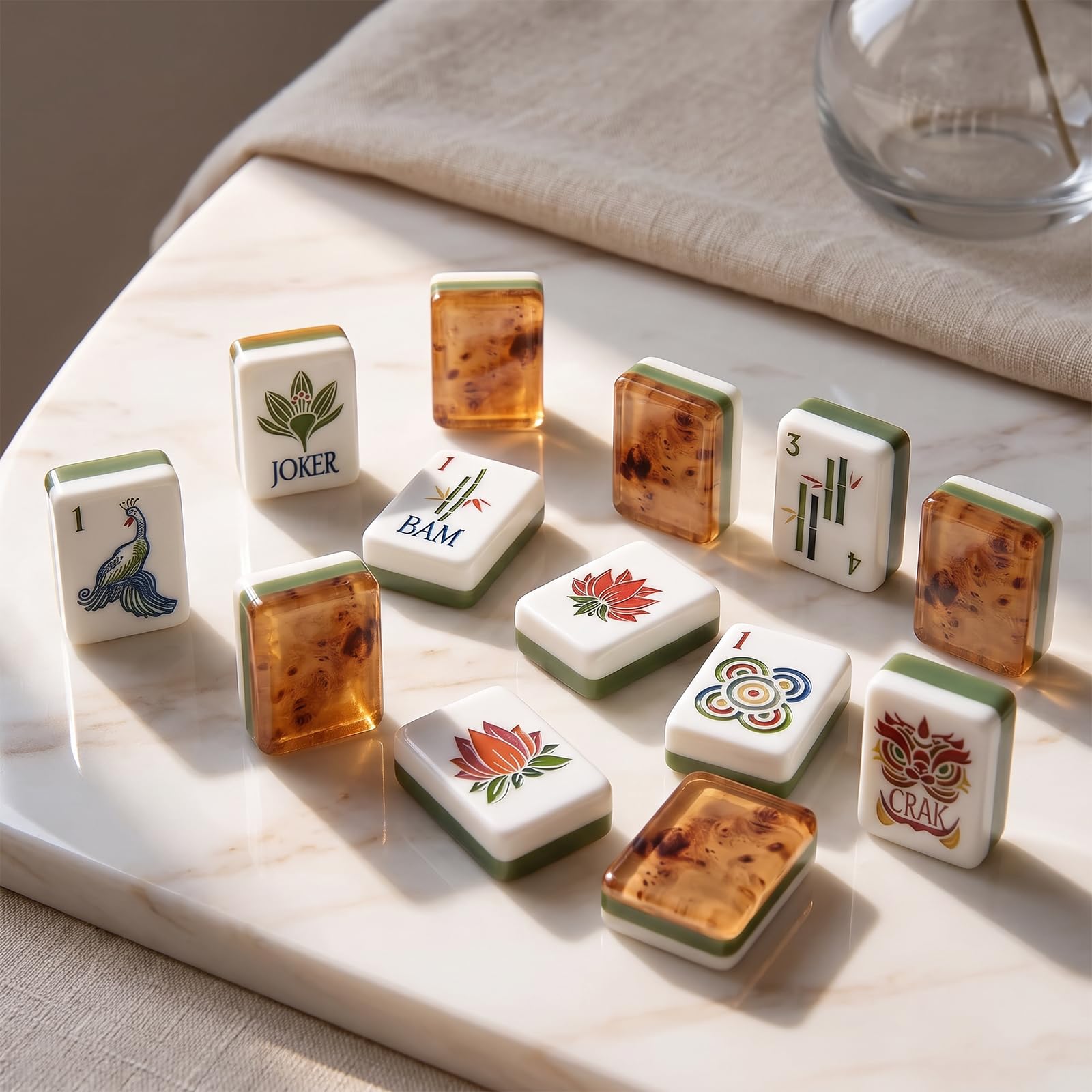 Set di Mahjong Americano,Mahjong Portatile