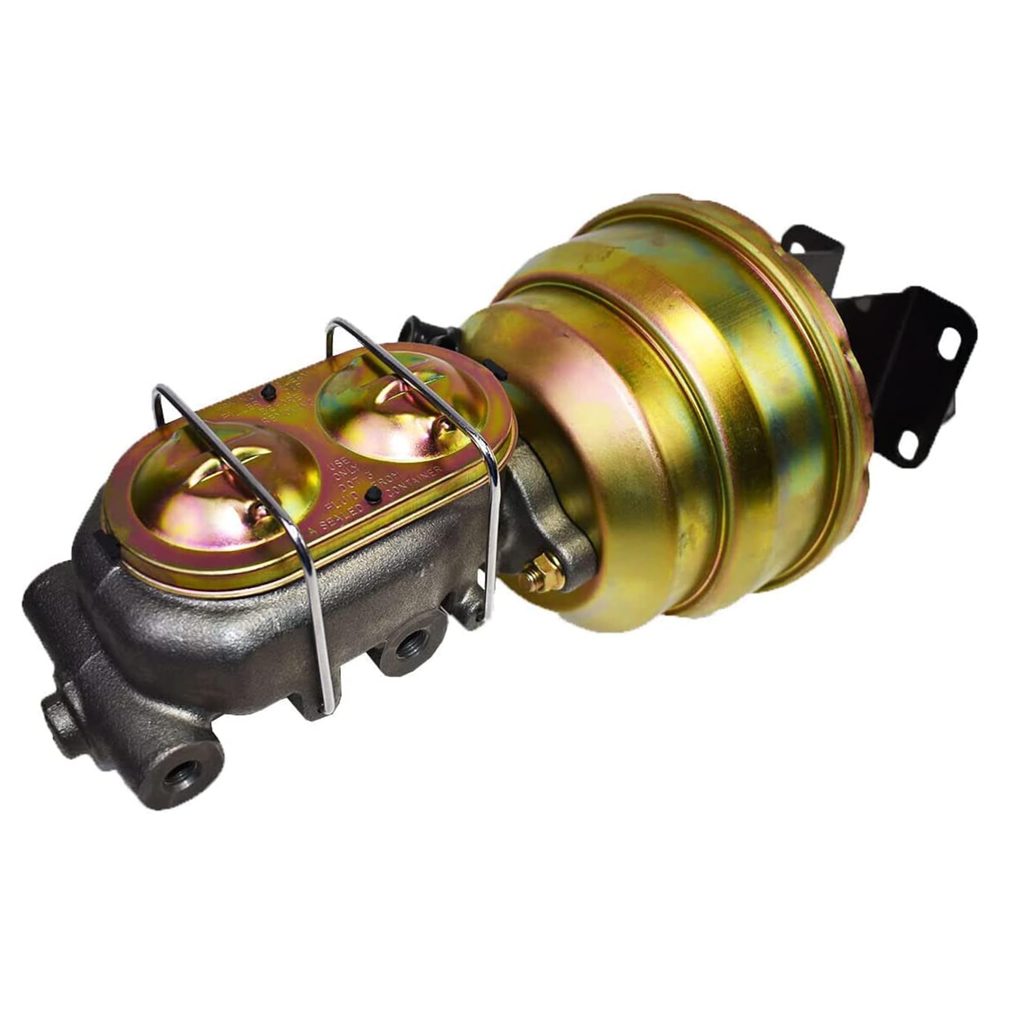 Buy 8" Dual Power Brake Booster & Reservoir Master Cylinder Disc/Drum