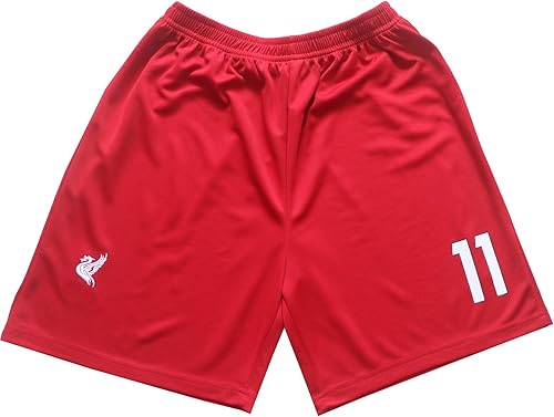 Miniatura 5 de SINTREA LED Salah 11 Kids Home Soccer JerseyShorts Pulsera Llavero Fútbol Calcetines Set