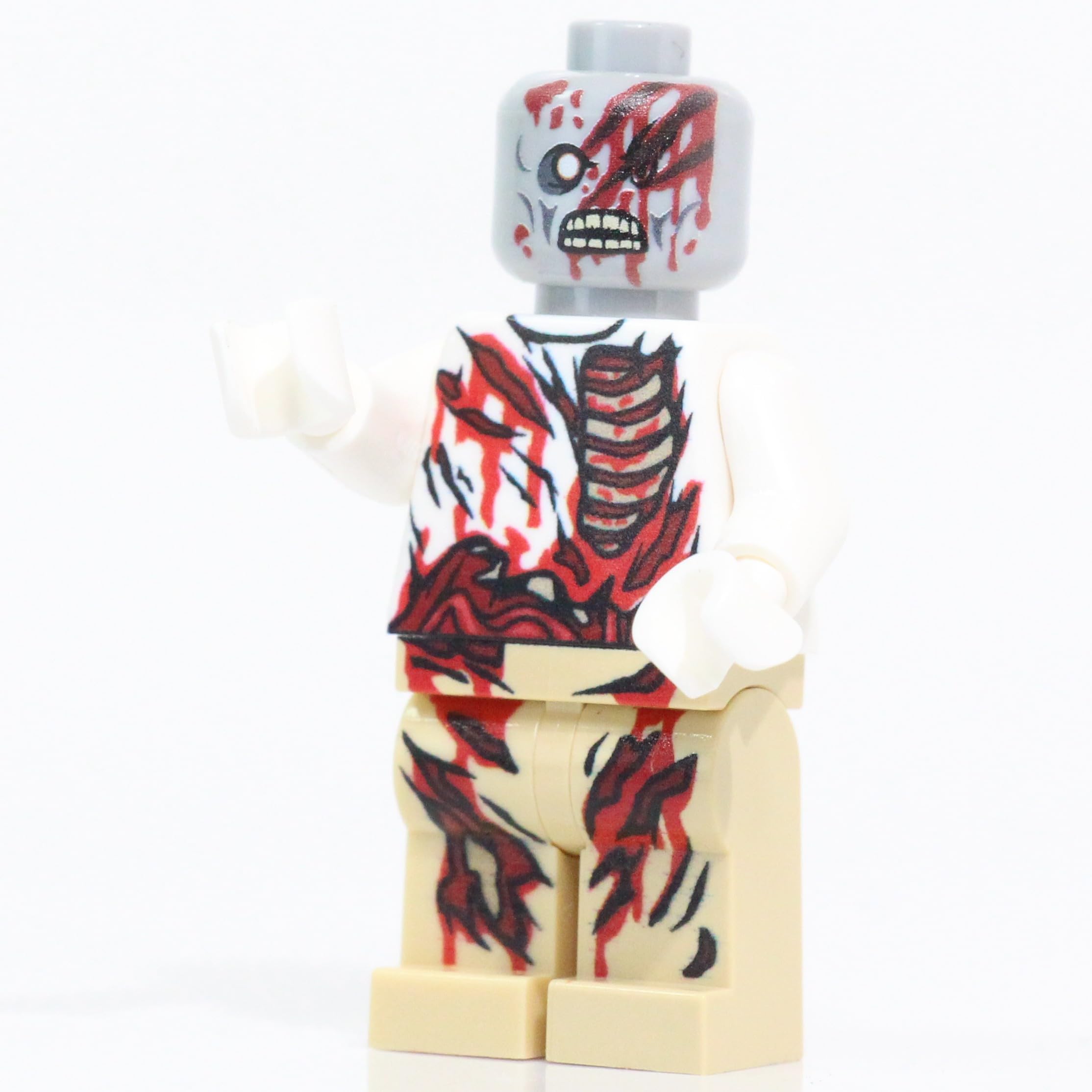 BrickTactical Zombie Gore Minifigure | Amazon.com.br
