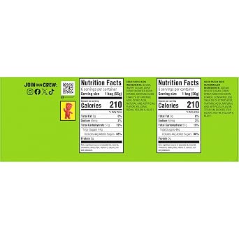 SOUR PATCH KIDS & SWEDISH FISH Mini Soft & Chewy Candy Variety Pack, 18 ct