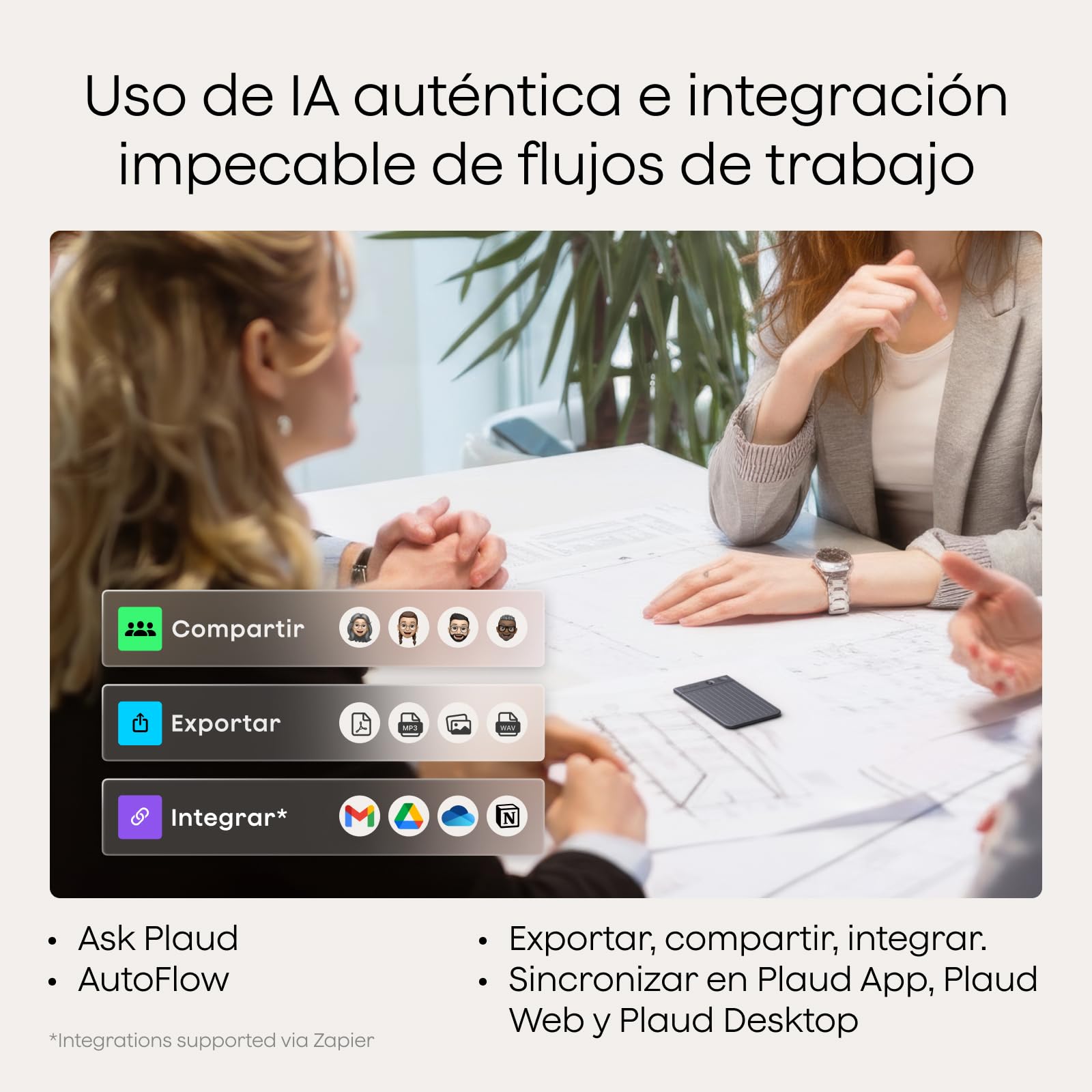 Plaud Note Grabadora de Voz IA con Funda Negra Transcribe Resume Transcripción IA, Soporta 112 Idiomas Control de Reunión con App Genial para Lección Llamada Entrevista Charlas Clases Teams | Control por App Transcripción y Resumen de IA Soporte de 112 Id