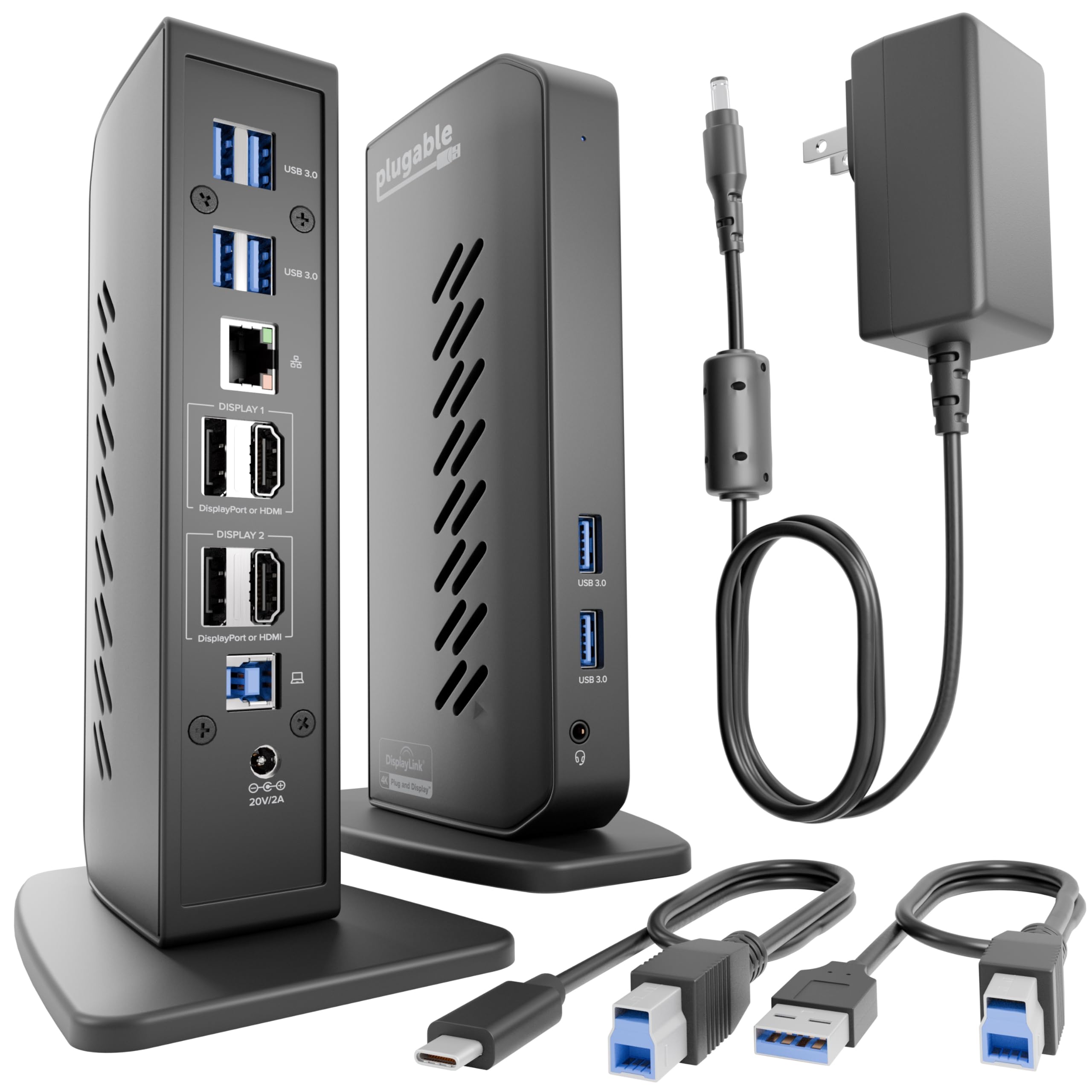 Amazon.co.jp: プラグ可能なデュアルディスプレイポート&HDMI