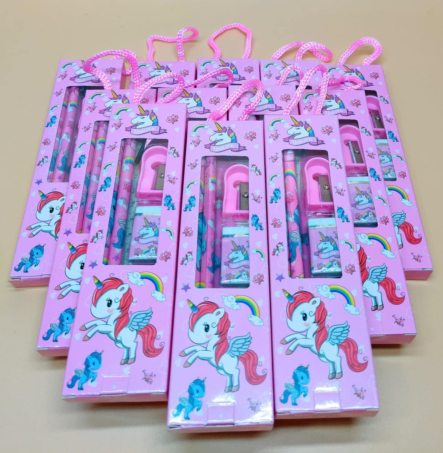 UJJAINWAL Birthday Party Return Gifts Stationary Set For kids girls boys (10 Pcs) Mix Stationary Kit Set,School Stationary Items Pencil Eraser Sharpener For Girls,Kanjak Gifts (B0DHQP8CKN) Amazon Price History, Amazon Price Tracker