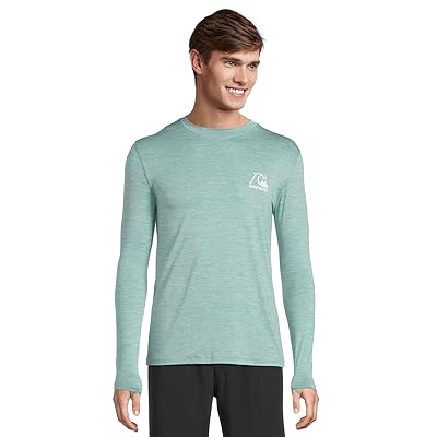 Quiksilver Dna Logo Surf T Shirts Long Sleeve Surf T Shirts Men