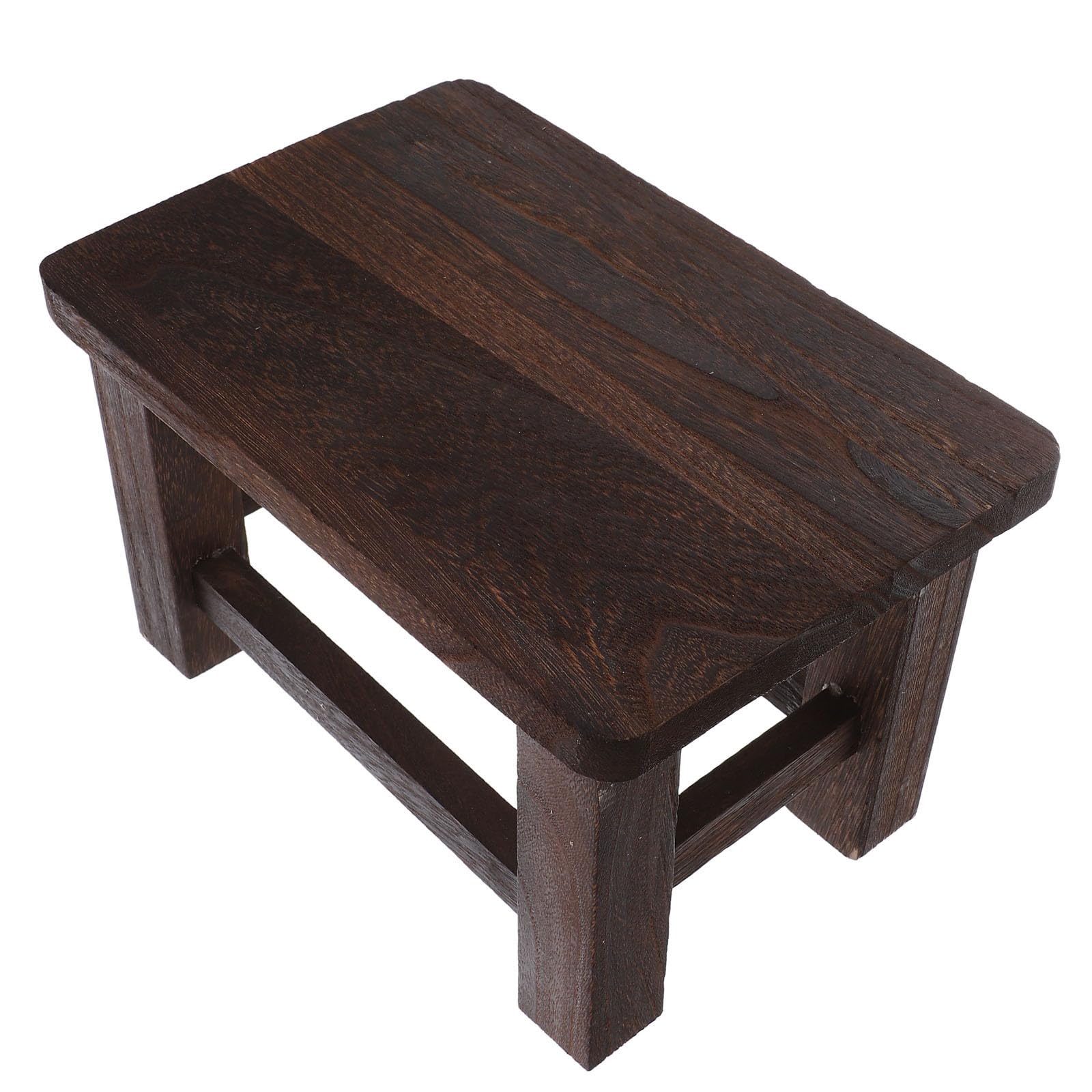 Tabouret en bois massif GALPADA pour salon et entrée