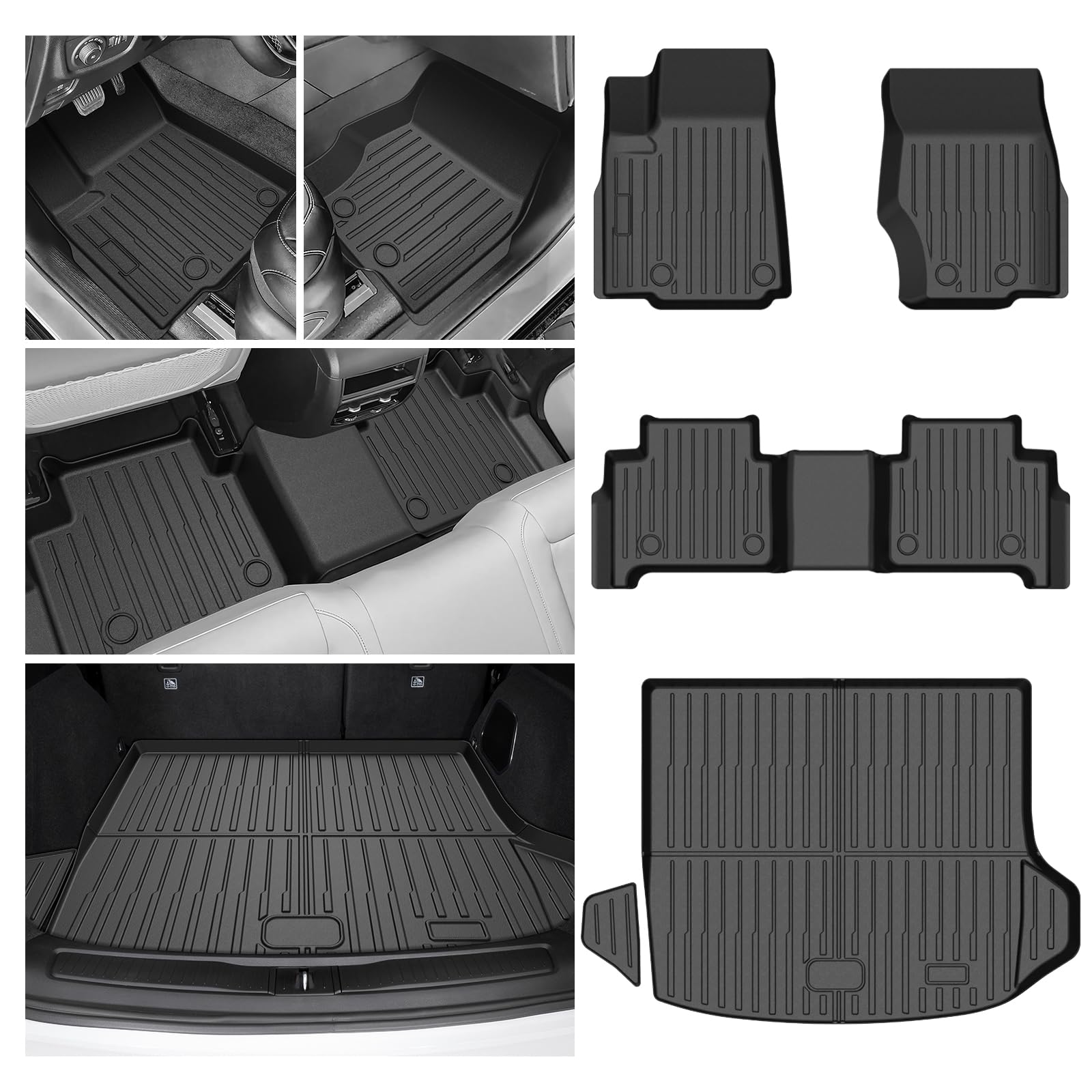 Cartist Floor Mats for Jeep Grand Cherokee WL 2022-2025 2026 5-Seat