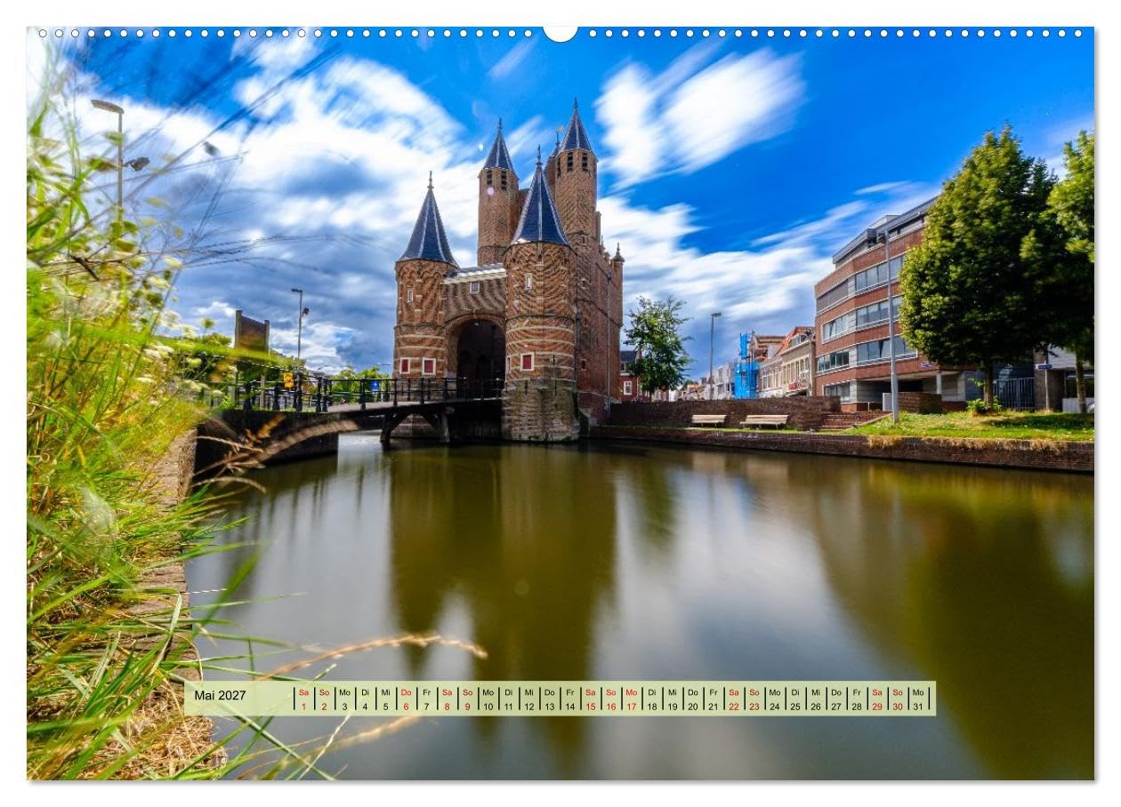 CALVENDO - Das ist Nordholland! Querformat (Wandkalender 2027 DIN A2 quer), Monatskalender: Eine Reise durch die Provinz Noord-Holland