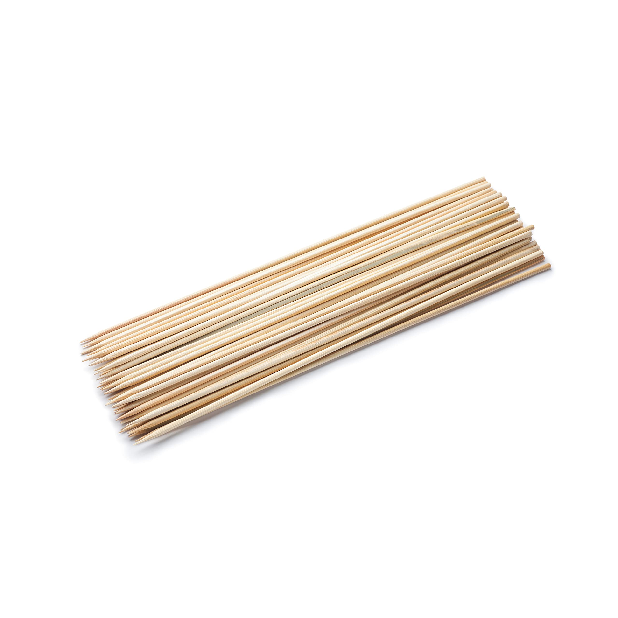 wisefood Bambusowe szaszłyki, 20 000 sztuk (1 karton) szpikulce do przekąsek 20 cm, bio-rożny do golfa / bambusowe pikery do grillowania, koktajli, burgerów, antipasti