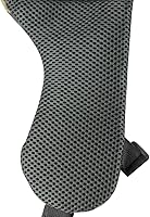 Vista 3 de AOUTACC Máscara de malla de airsoft plegable, máscaras de malla tácticas militares de nailon de media cara con protección para los oídos ajustables