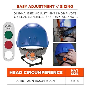 Ergodyne Skullerz 8977 Type 2 Vented Safety Helmet, Class C