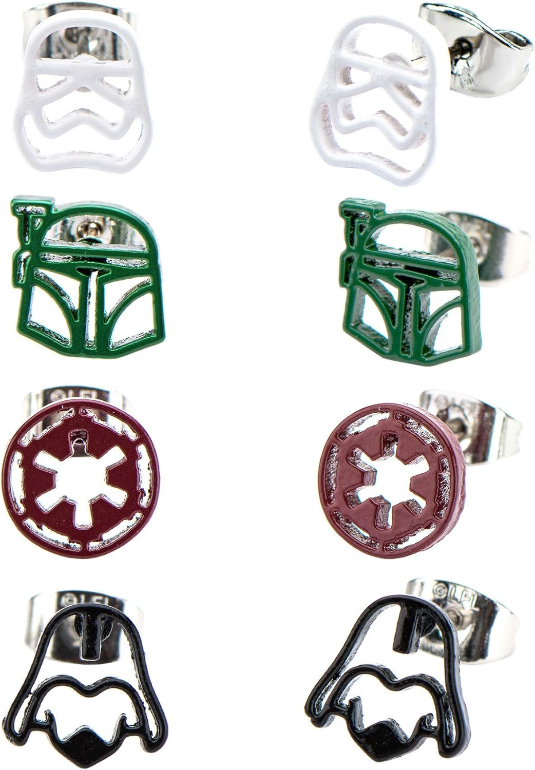 Star Wars Imperial Stud Earrings Set - Set of 4