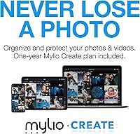 Vista 5 de Unidad de disco duro externo Seagate One Touch de 2 TB con puerto USB 3.0 para PC, laptop y Mac, con 1 año de suscripción a MylioCreate y 4 meses