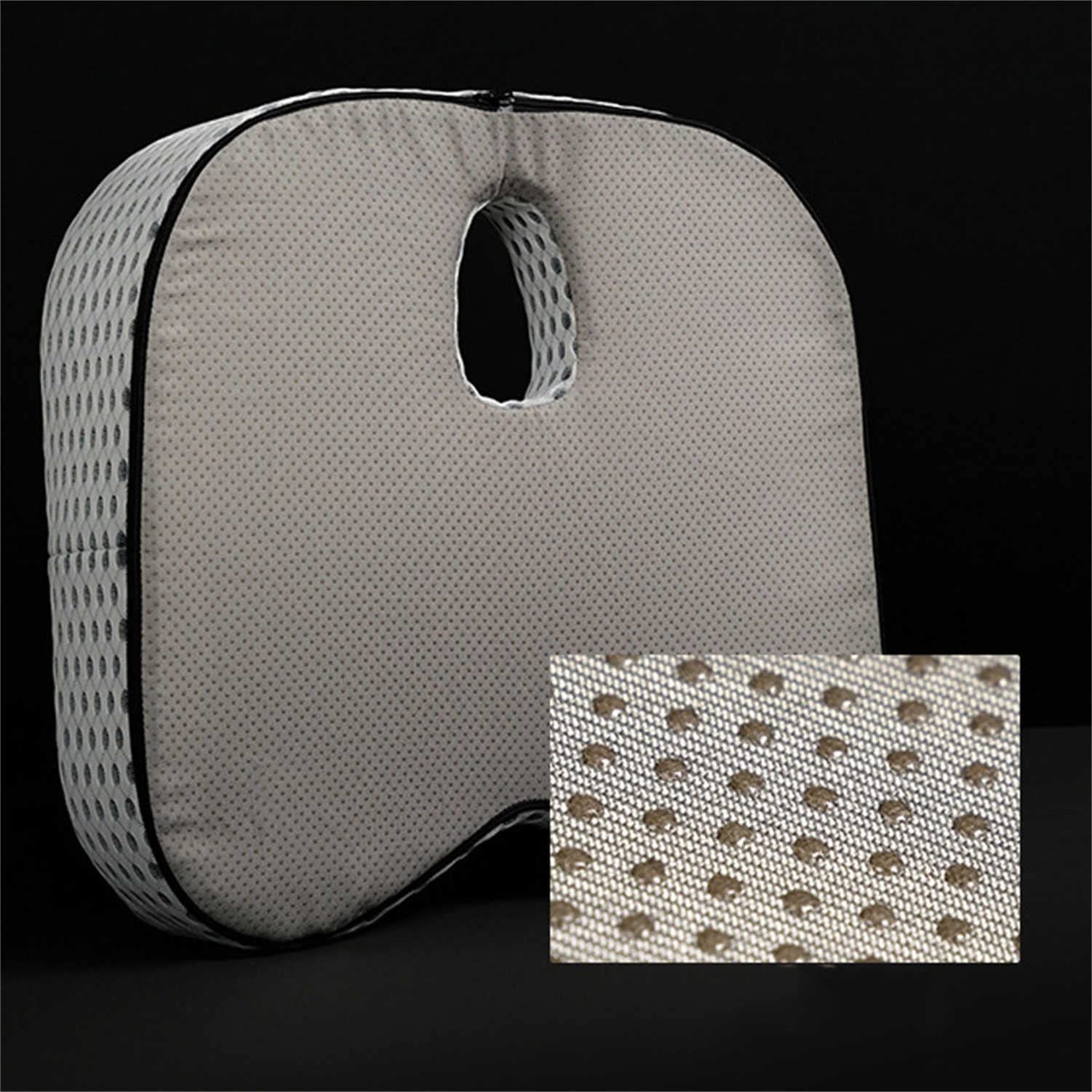 Ciambella Antidecubito Cuscino Memory Foam, Confortevole Cuscini Coccige Ortopedico per Emorroidi, Prostata, per Casa, Auto, Ufficio