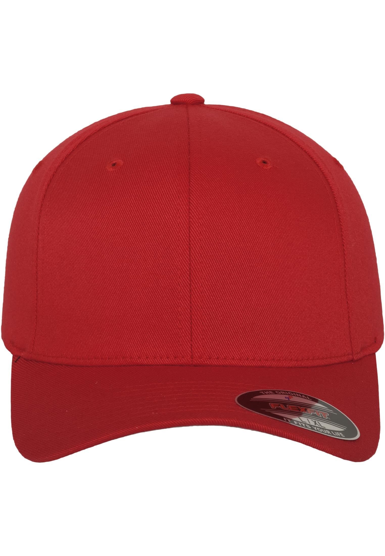 Flexfit Wooly Combed 6277 Mütze, S/M, red
