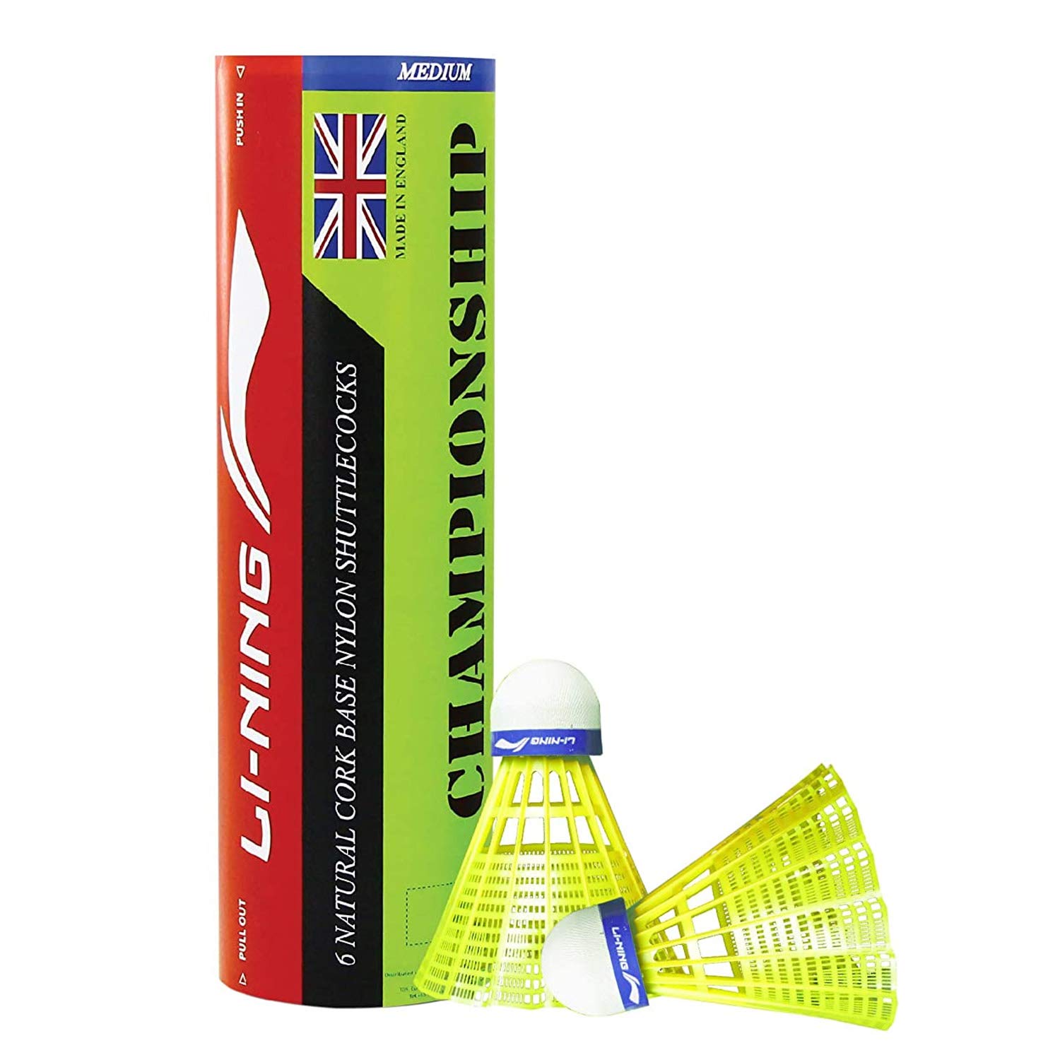 Li-Ning Shuttle-Championship(YM) Championship Nylon Shuttlecocks (Yellow) (B07S7DVPXT) Amazon Price History, Amazon Price Tracker