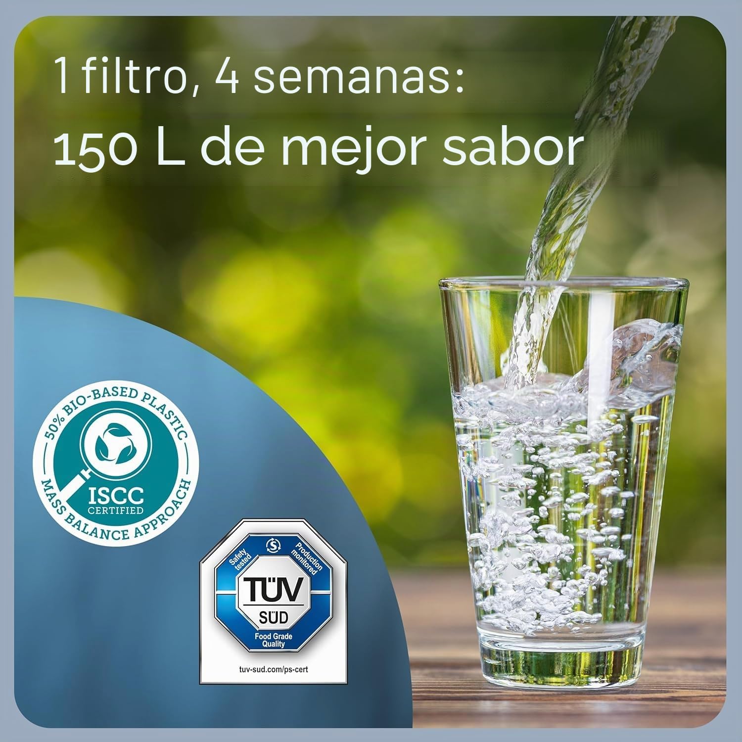 BRITA Jarra filtrante estilo gris (2,5 l) incl 1 cartucho filtro agua grifo MAXTRA PRO All-in-1 reducido PFAS*,piedra caliza, cloro, algunas impurezas y metales indicador tiempo y volumen vertido