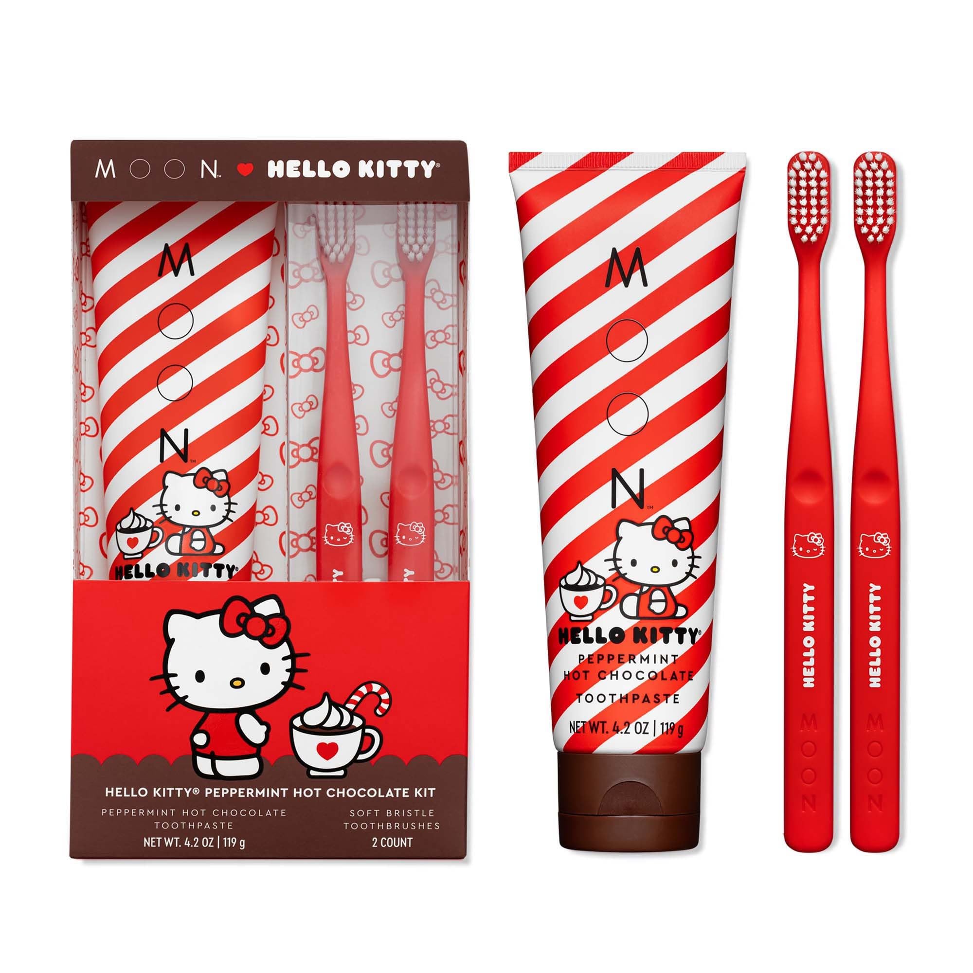 Amazon.com : MOON x Hello Kitty Toothpaste, Peppermint Hot