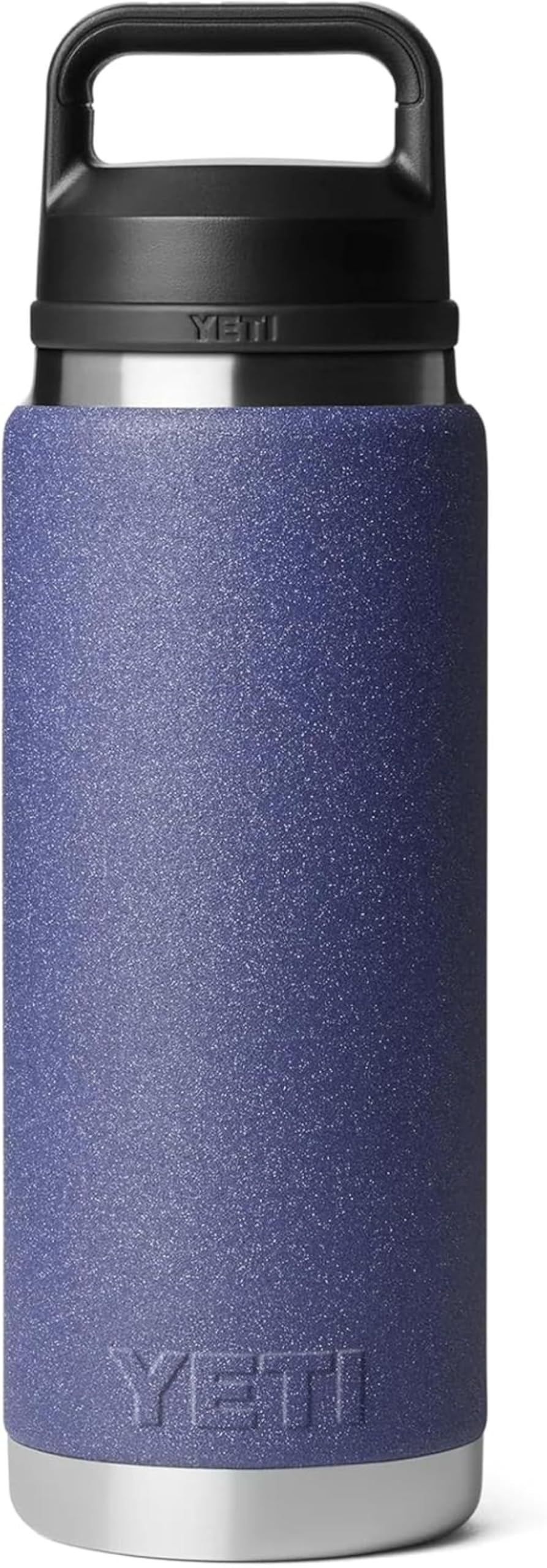 YETI Rambler Trinkflasche 26 oz (769 ml) Moon Dust – Edelstahl Trinkflasche, Wasserflasche Sport mit Chug–Verschluss, isolierte Sportflasche